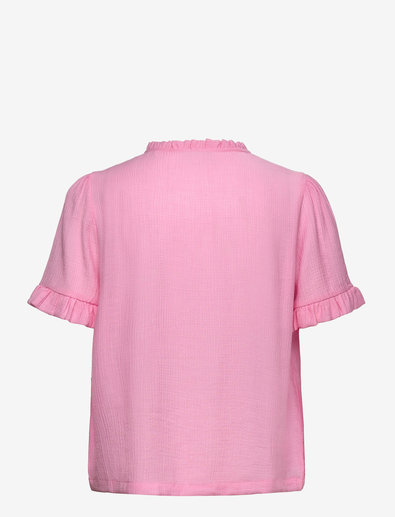 Rosemunde - RWRoa SS Regular Blouse - short-sleeved blouses - prism pink - 1
