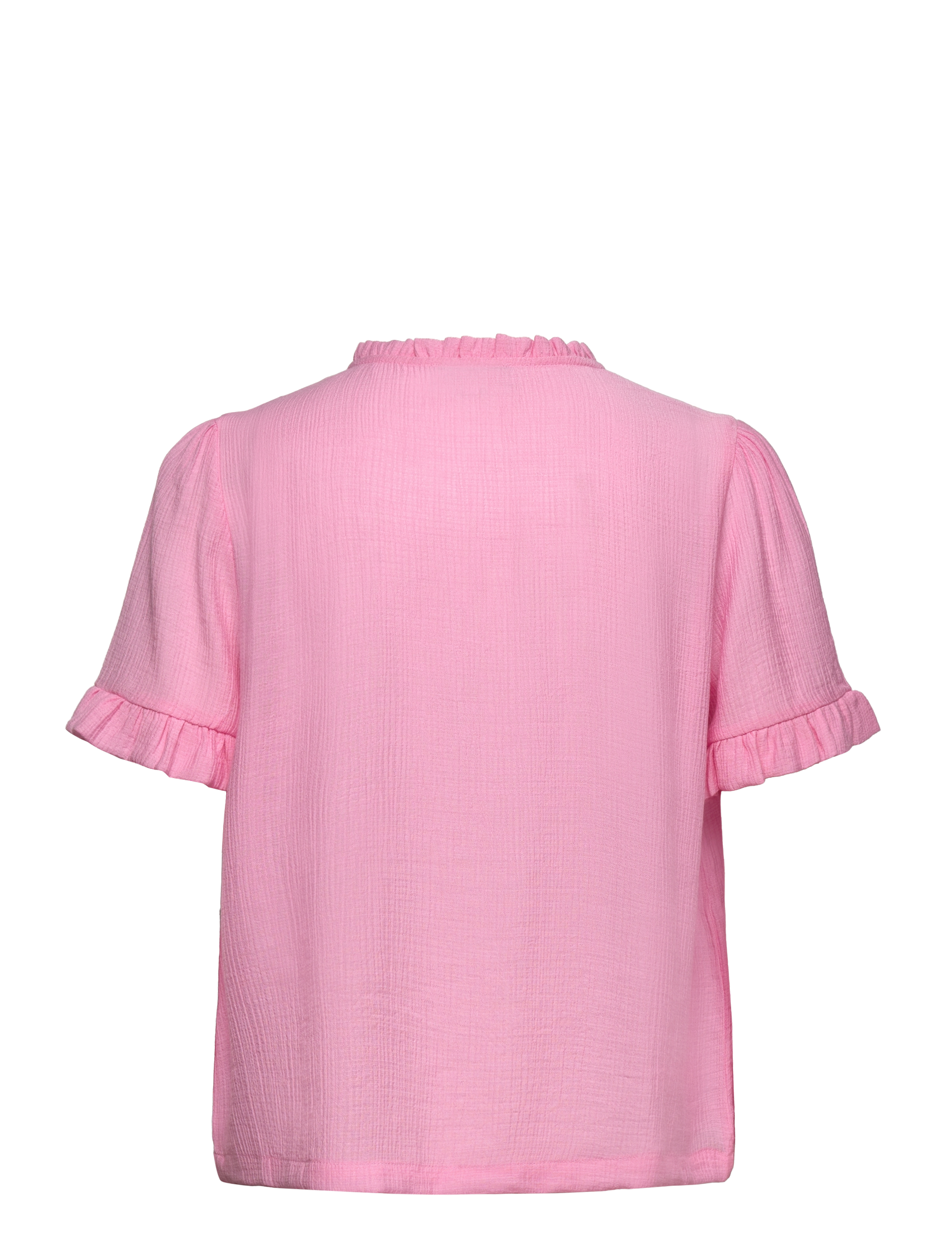 Rosemunde - RWRoa SS Regular Blouse - kortærmede bluser - prism pink - 1