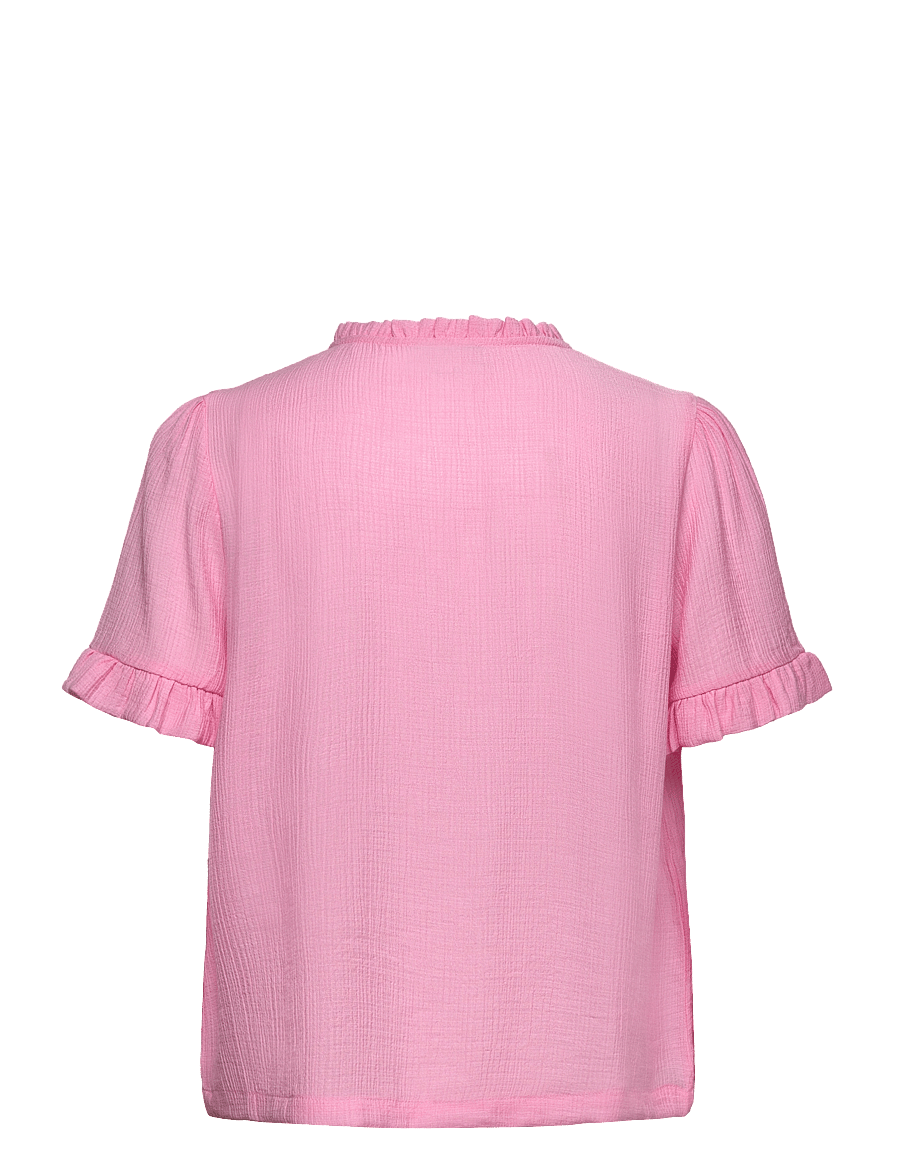 Rosemunde - RWRoa SS Regular Blouse - blouses met korte mouwen - prism pink - 1
