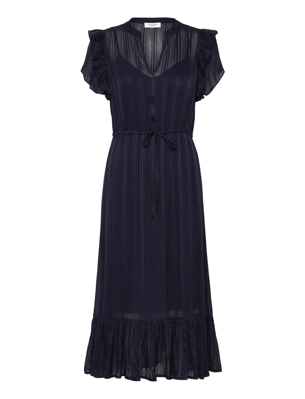 Rosemunde RWGloria SS Midi Dress - Kjoler - NAVY / navy