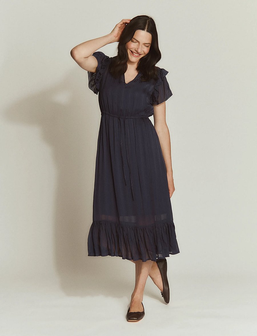 Rosemunde - RWGloria SS Midi Dress - cocktailkjoler - navy - 0
