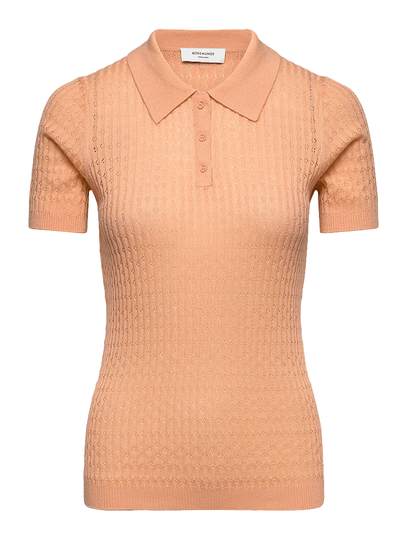 Rosemunde - RWSamira SS Knit Pullover - pullover - peach fuzz - 0