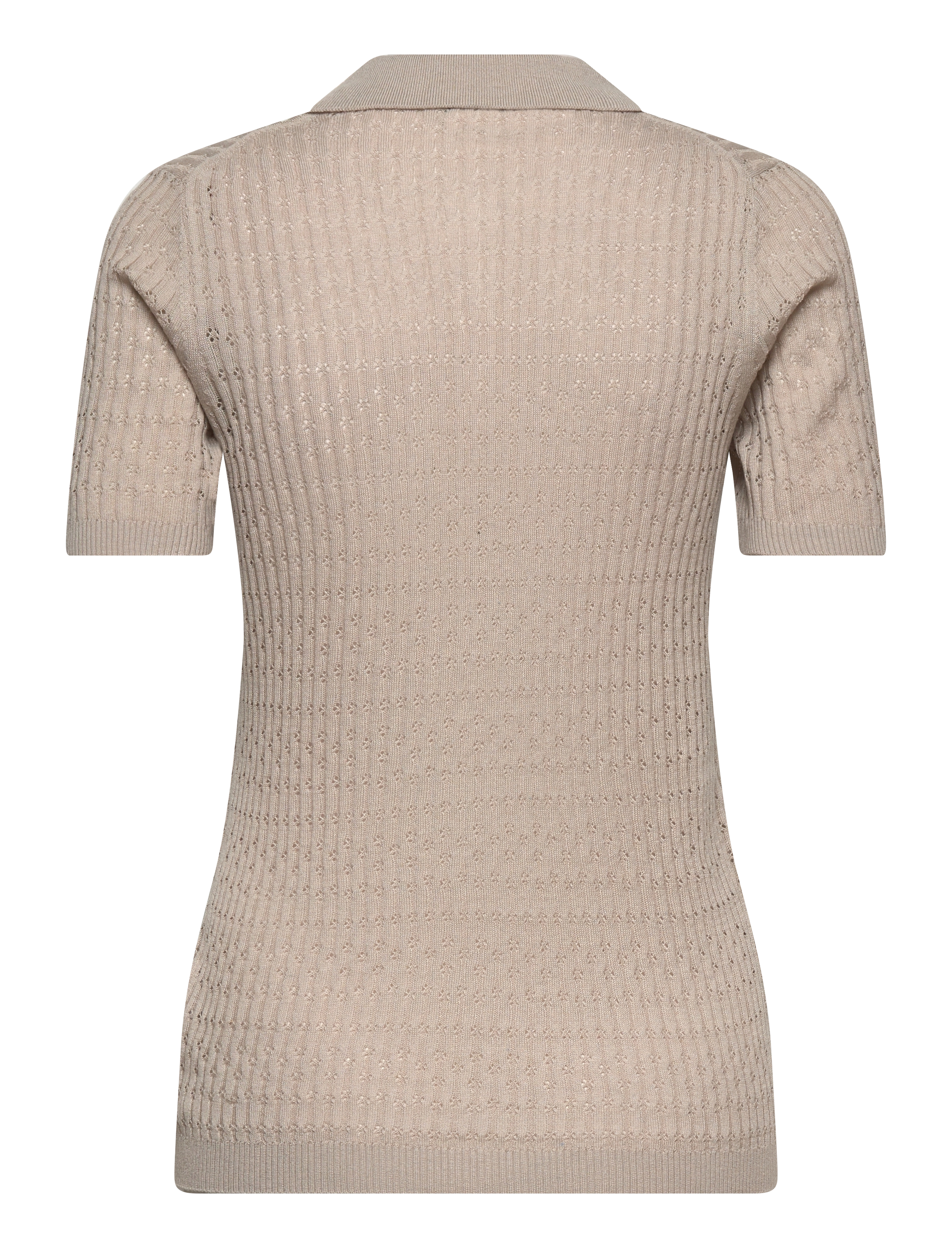 Rosemunde - RWSamira SS Knit Pullover - pullover - silver lining - 1
