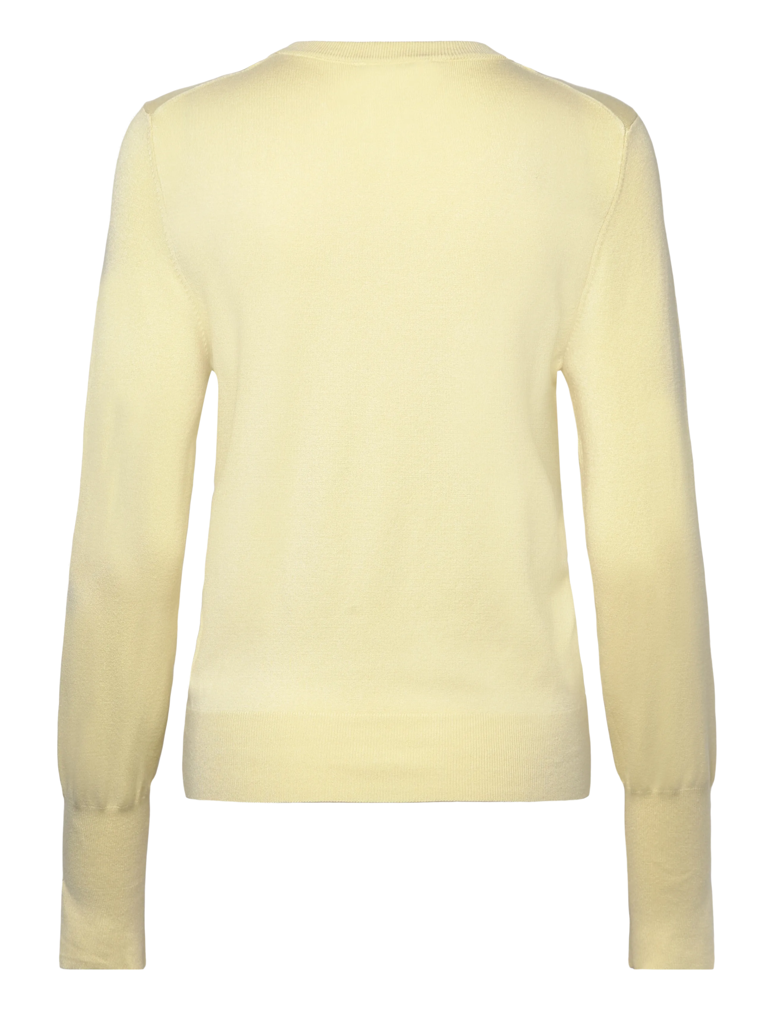 Rosemunde - RWDenise LS Regular O-neck Pullover - pastel yellow - 1