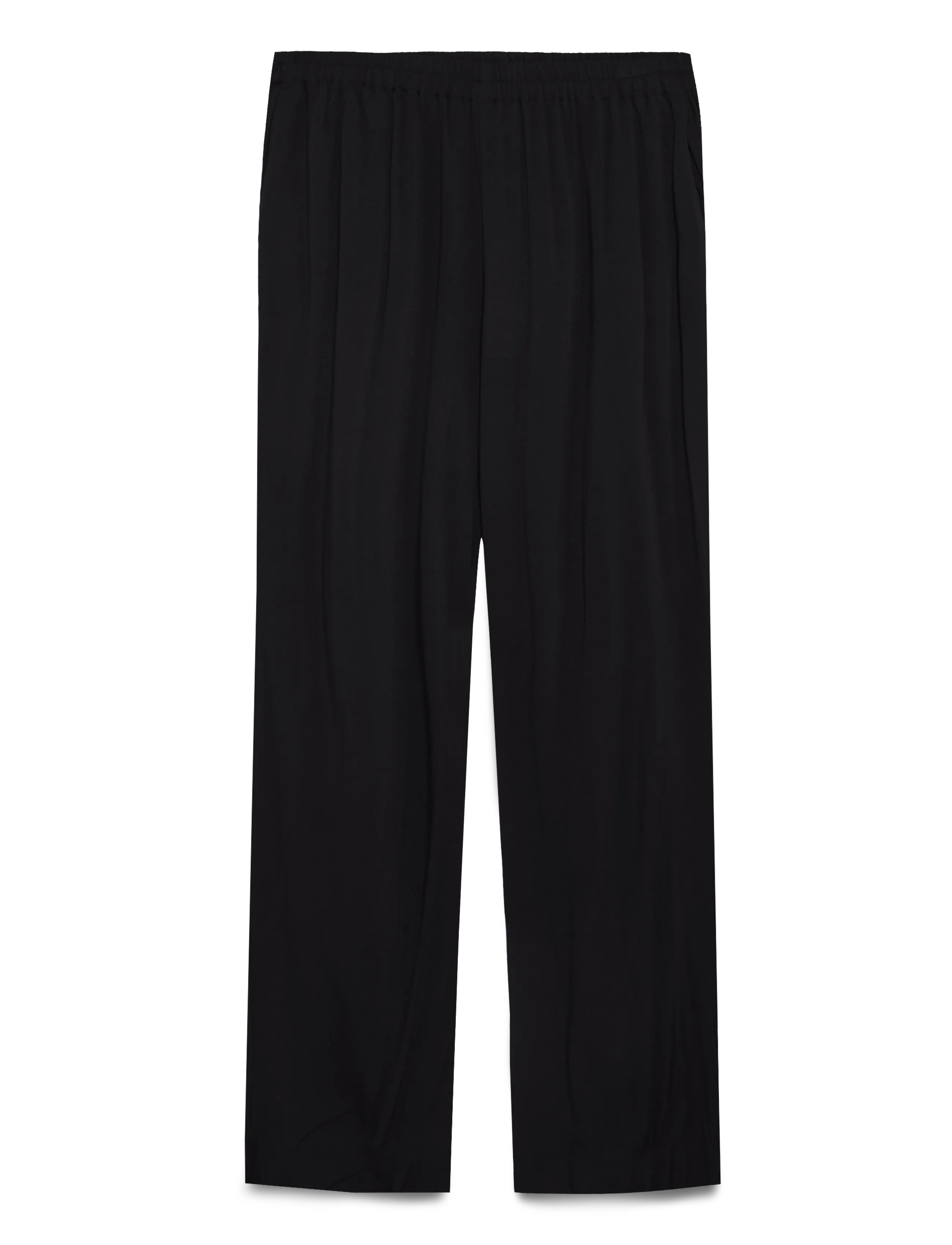 Rosemunde RWElif MW Trousers - Trousers - BLACK / black