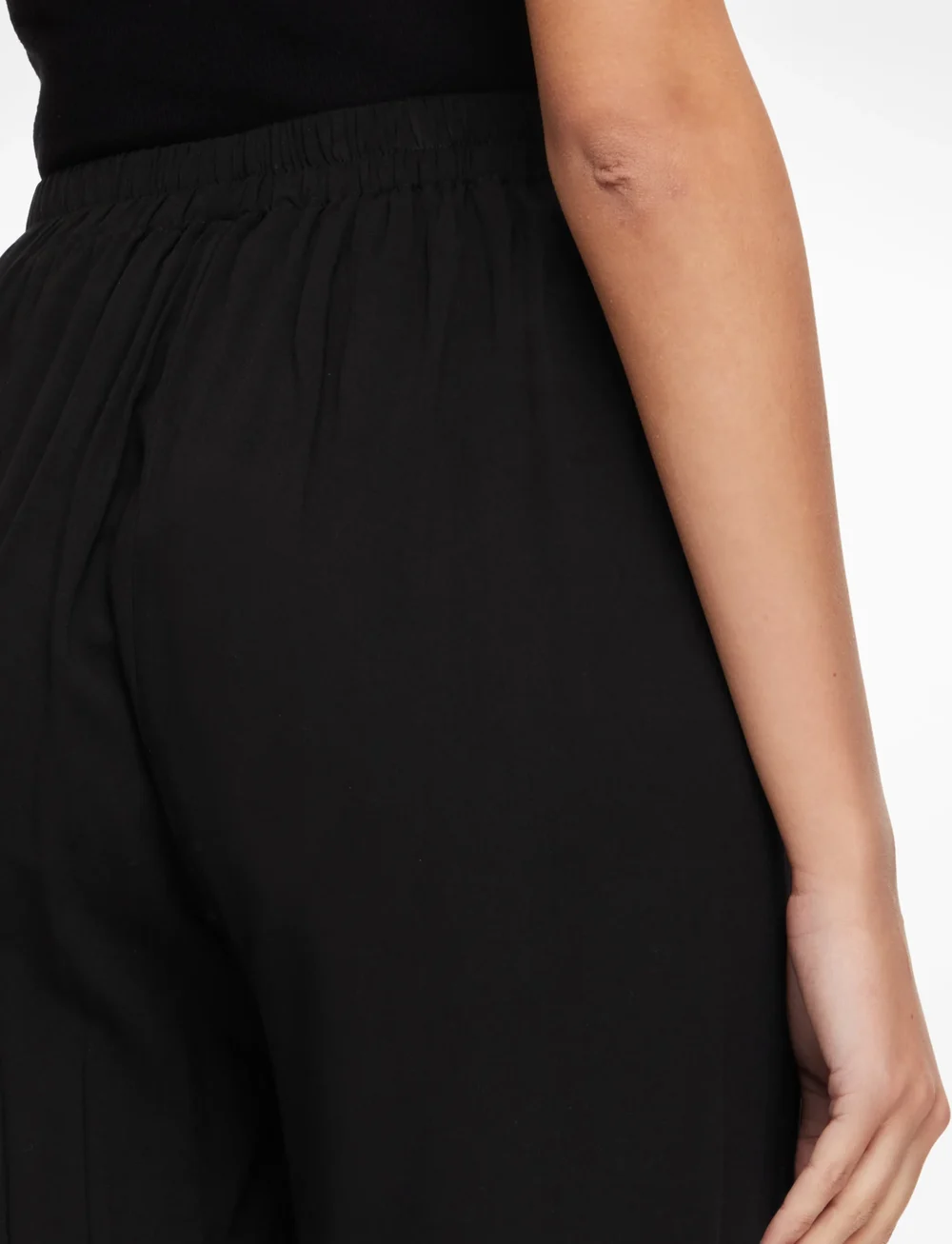 Rosemunde - RWElif MW Trousers - hosen mit weitem bein - black - 5