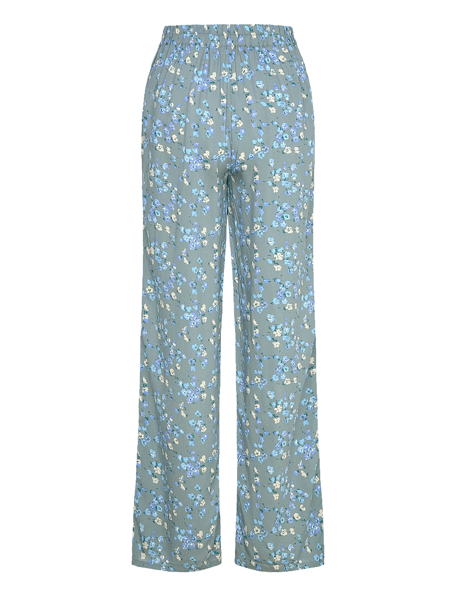Rosemunde - RWElif MW Trousers - hose mit geradem bein - floating flower print - 1
