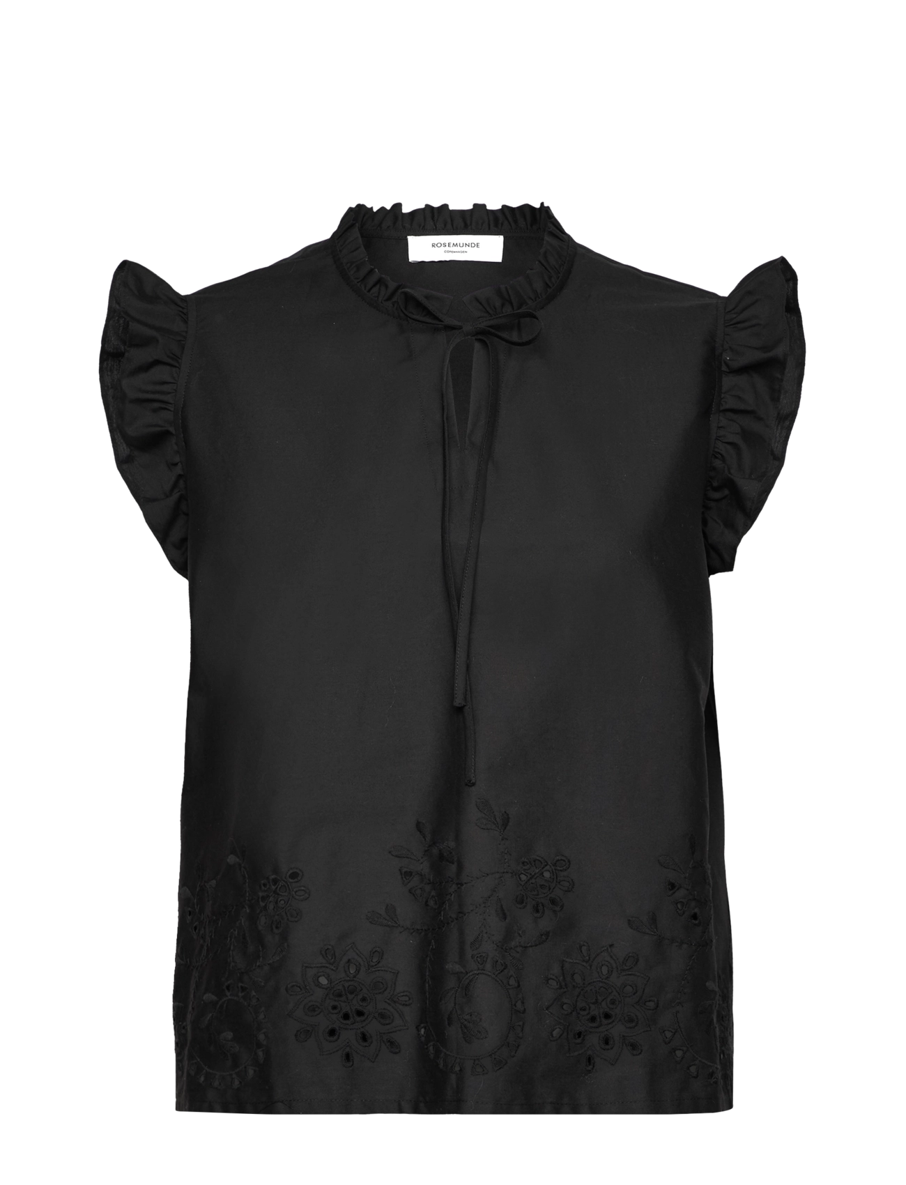 Rosemunde - RWLauren SL Regular Top - Ærmeløse bluser - black - 1