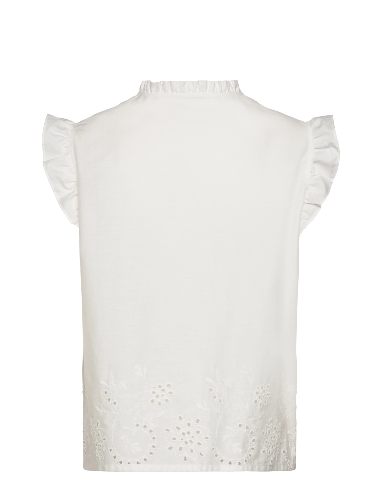 Rosemunde - RWLauren SL Regular Top - blouses sans manches - new white - 2