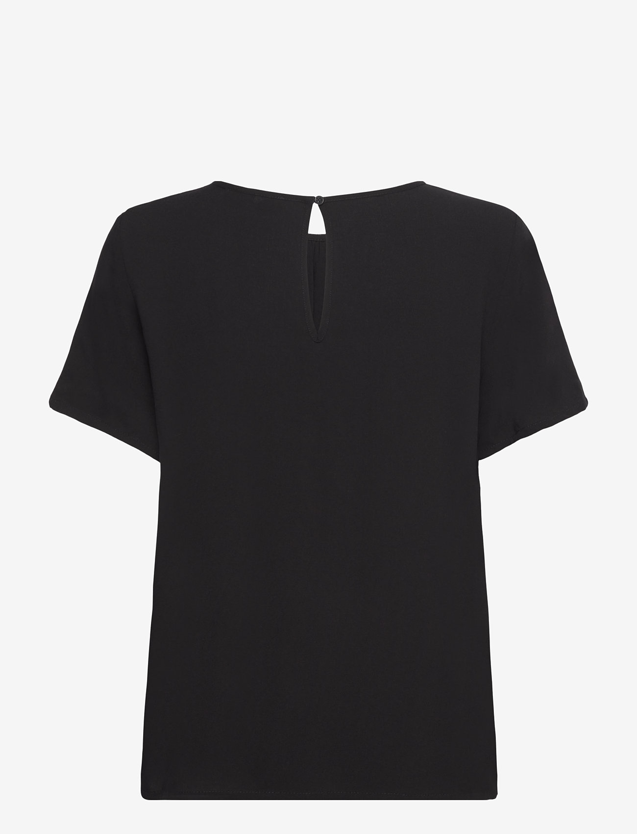 Rosemunde - RWElif SS Blouse - lyhythihaiset puserot - black - 1