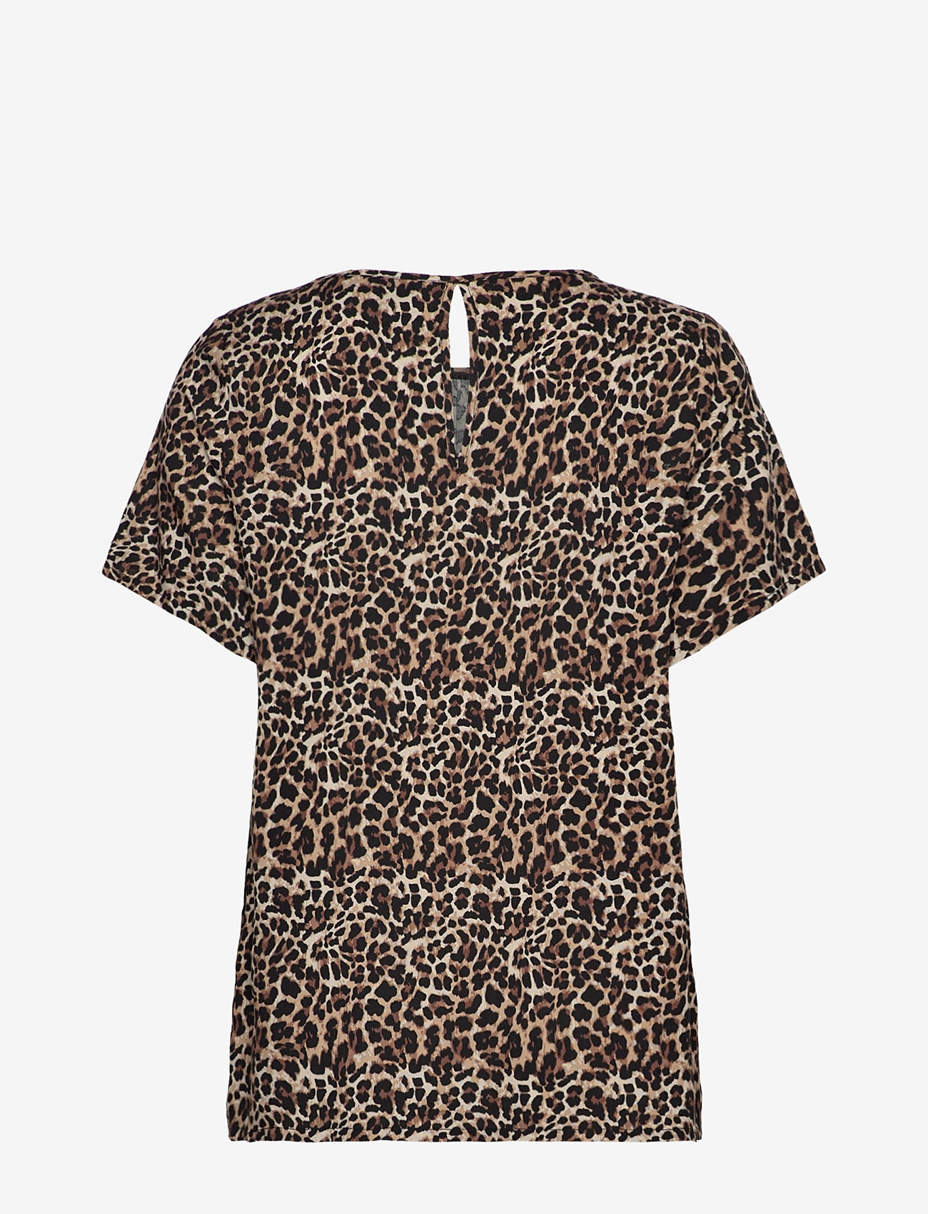 Rosemunde - RWElif SS Blouse - kortærmede bluser - leopard print - 2