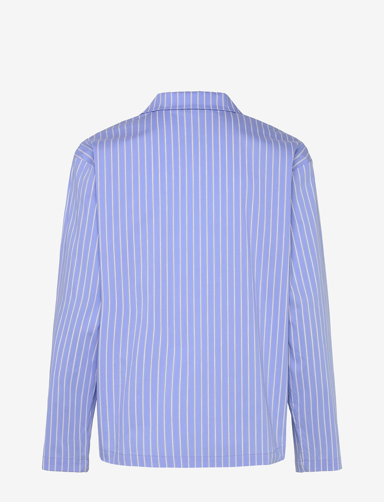 Rosemunde - RWDua LS Pyjama Shirt - oberteile - blue stripe print - 2
