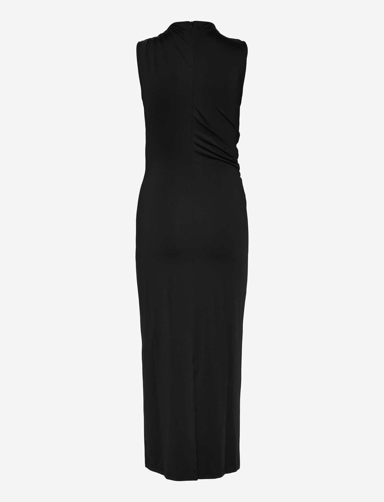 Rosemunde - RWBillie SL long drape dress - abendkleider - black - 1