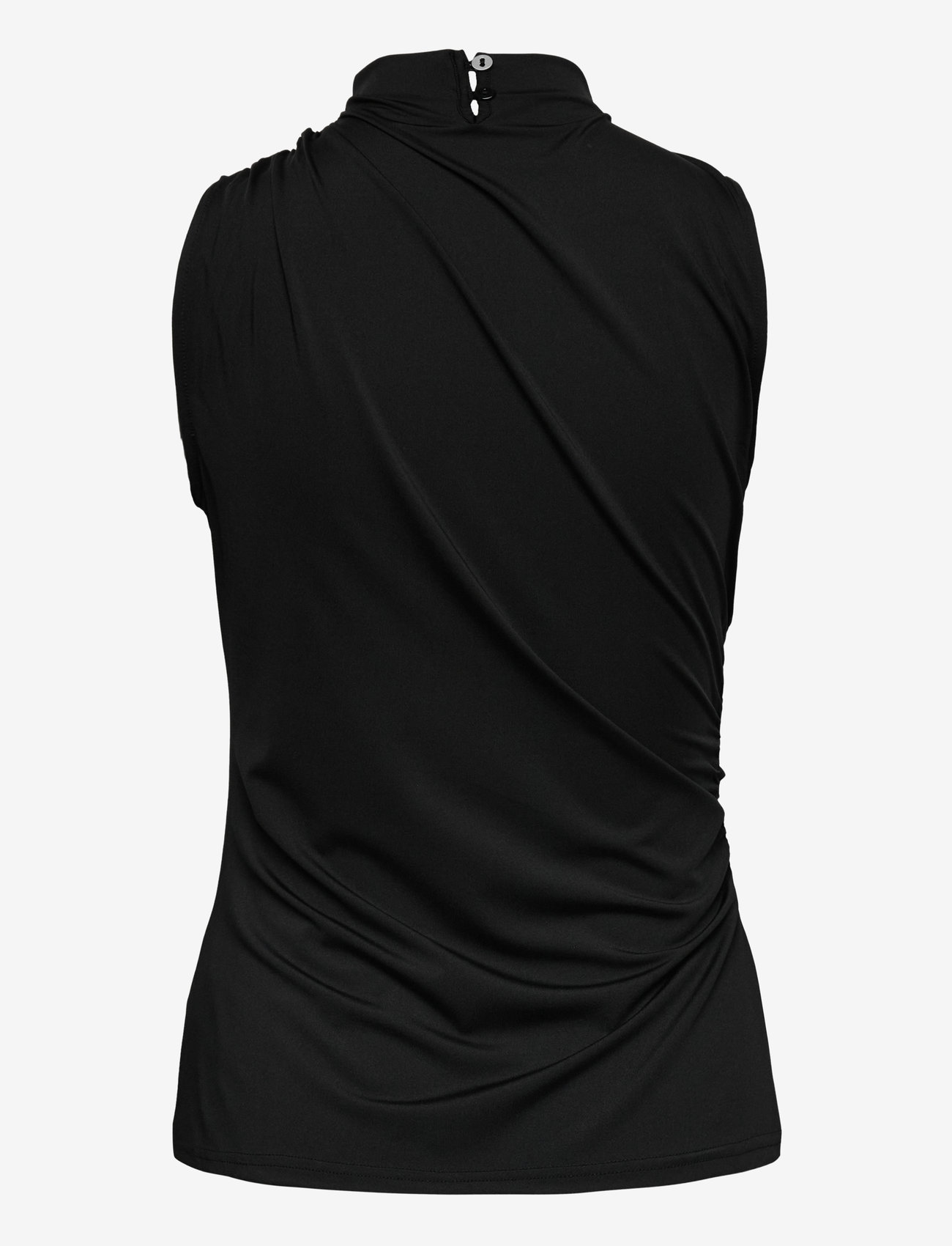 Rosemunde - RWBillie SL drape top - Ärmellose tops - black - 1