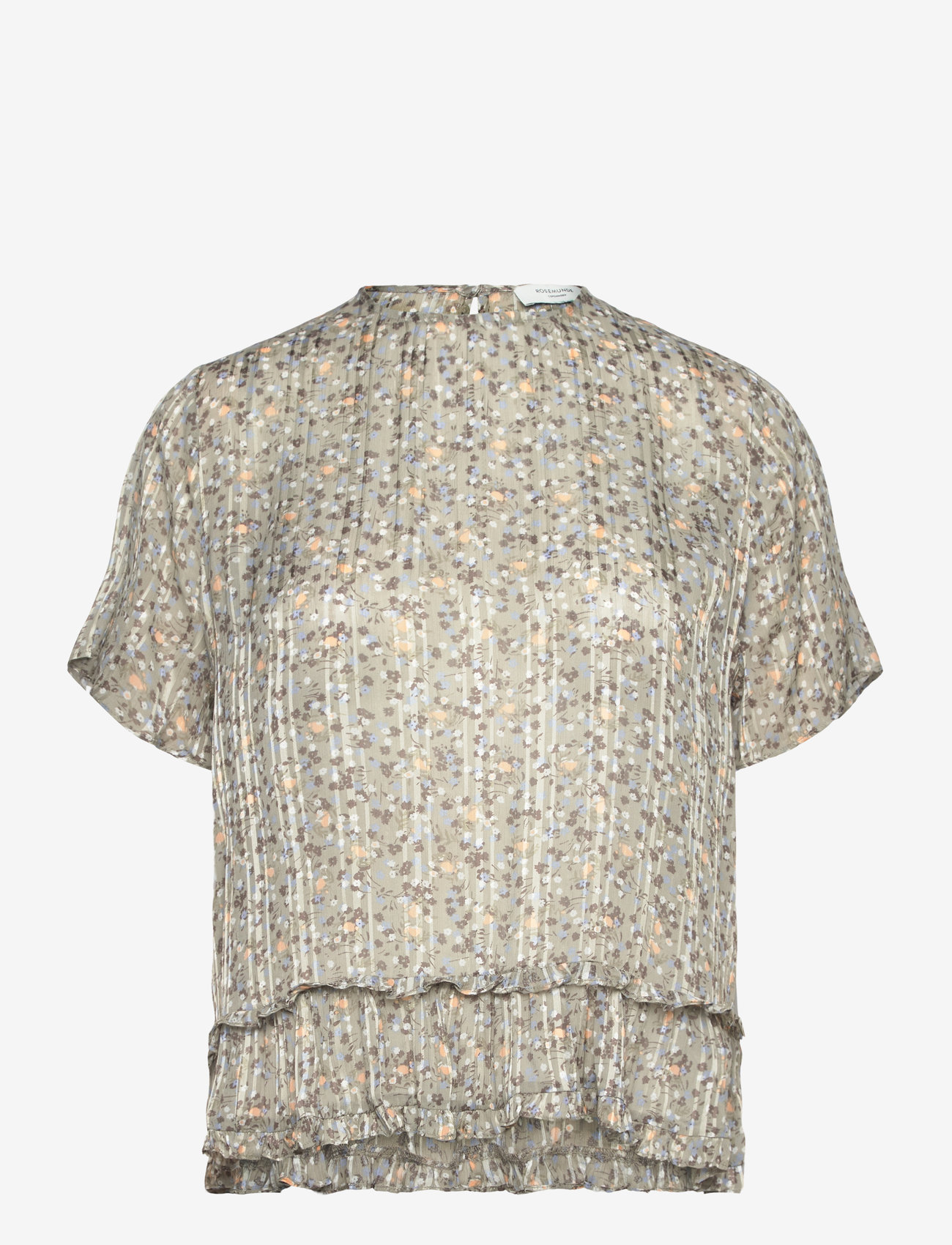 Rosemunde - RWGloria SS Blouse - full blossom print - 0