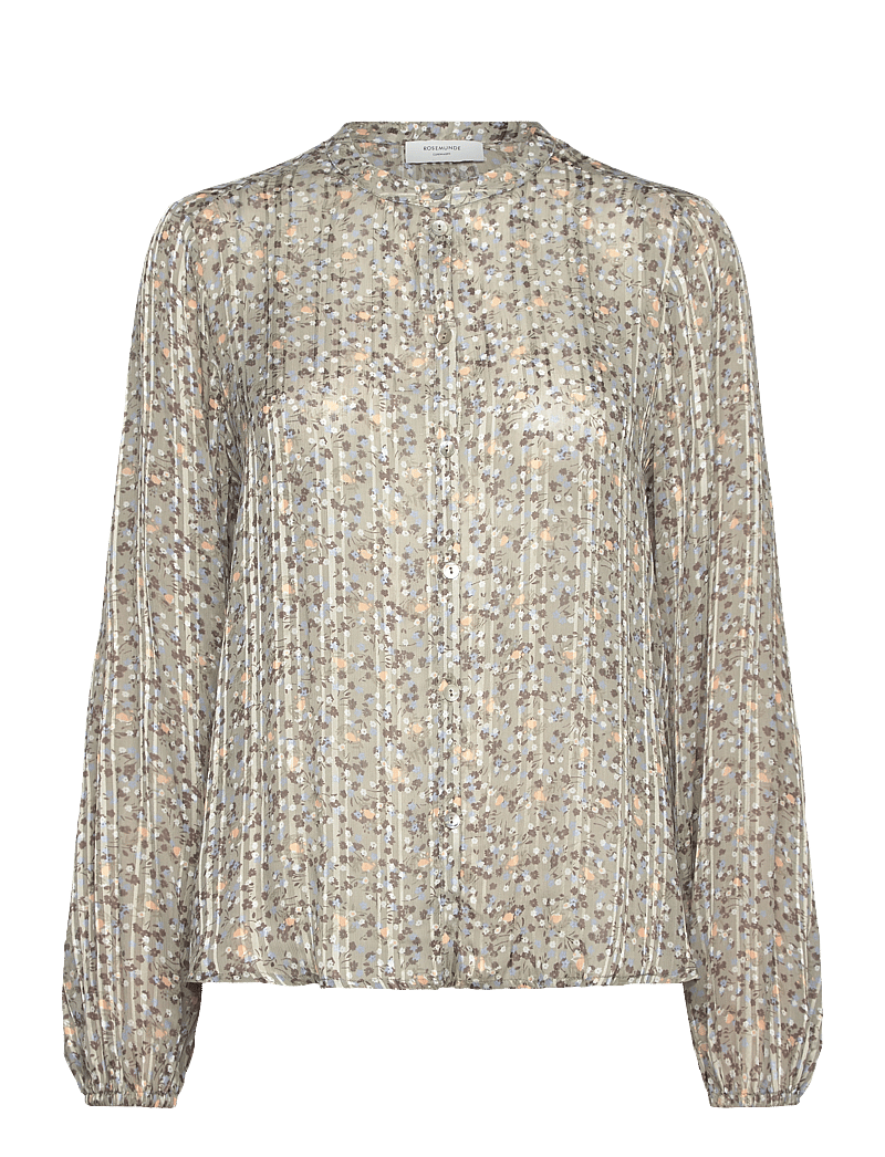 Rosemunde - RWGloria LS Shirt - long-sleeved shirts - full blossom print - 0