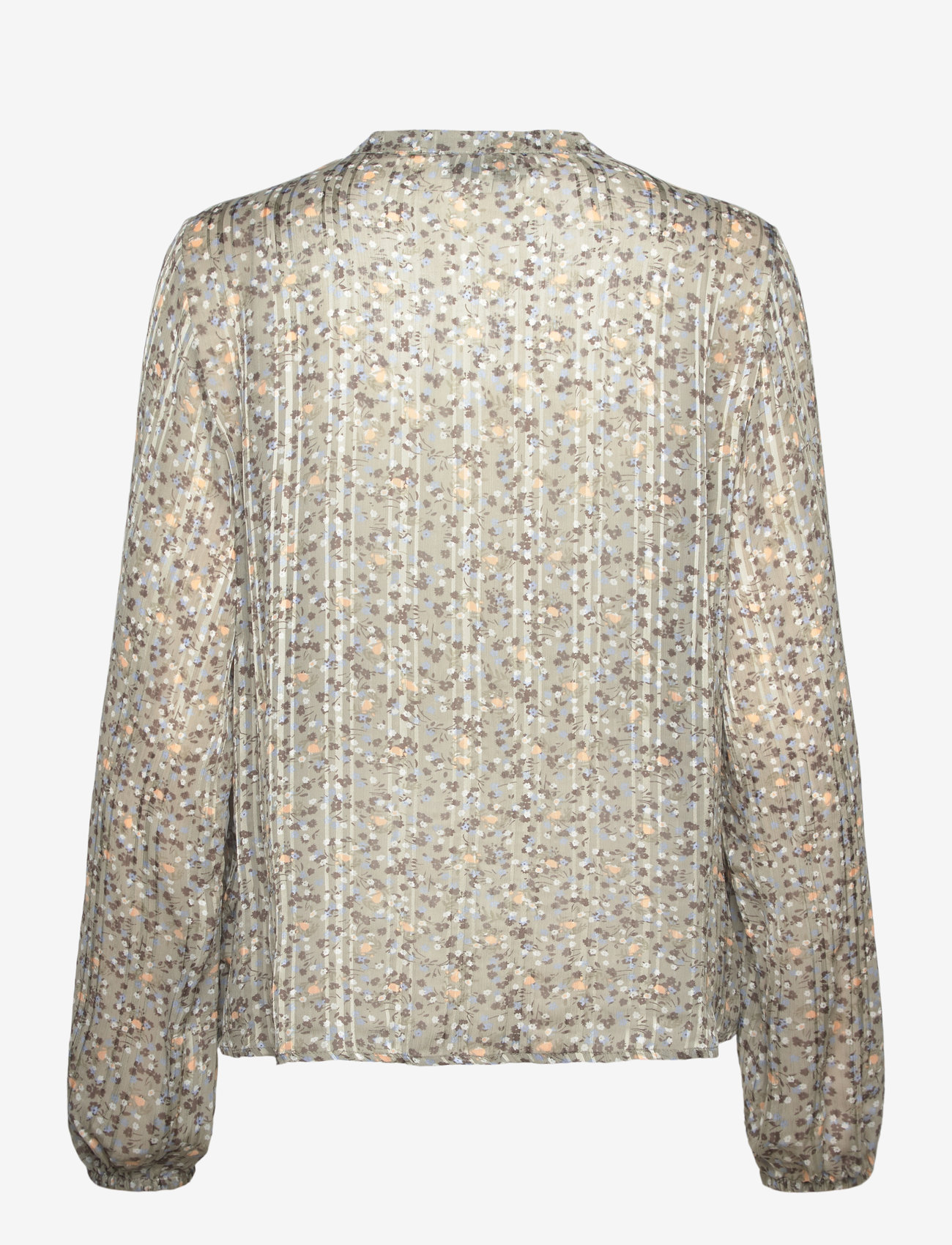 Rosemunde - RWGloria LS Shirt - long-sleeved shirts - full blossom print - 1