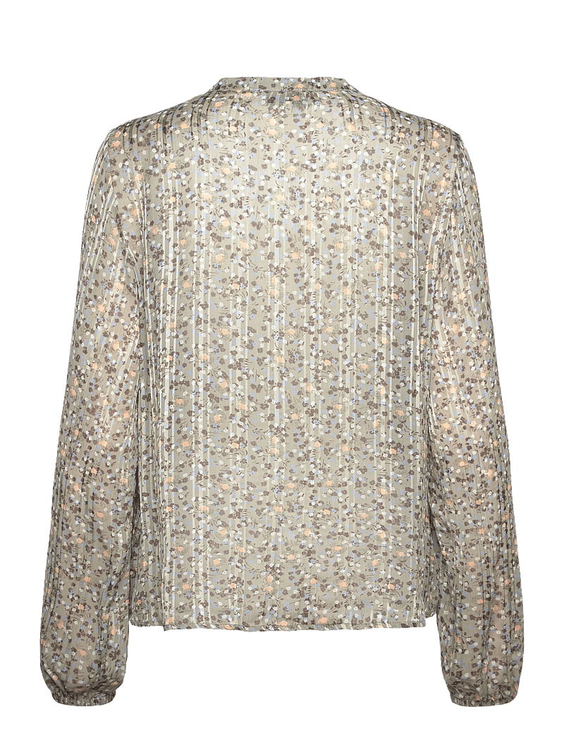 Rosemunde - RWGloria LS Shirt - long-sleeved shirts - full blossom print - 1