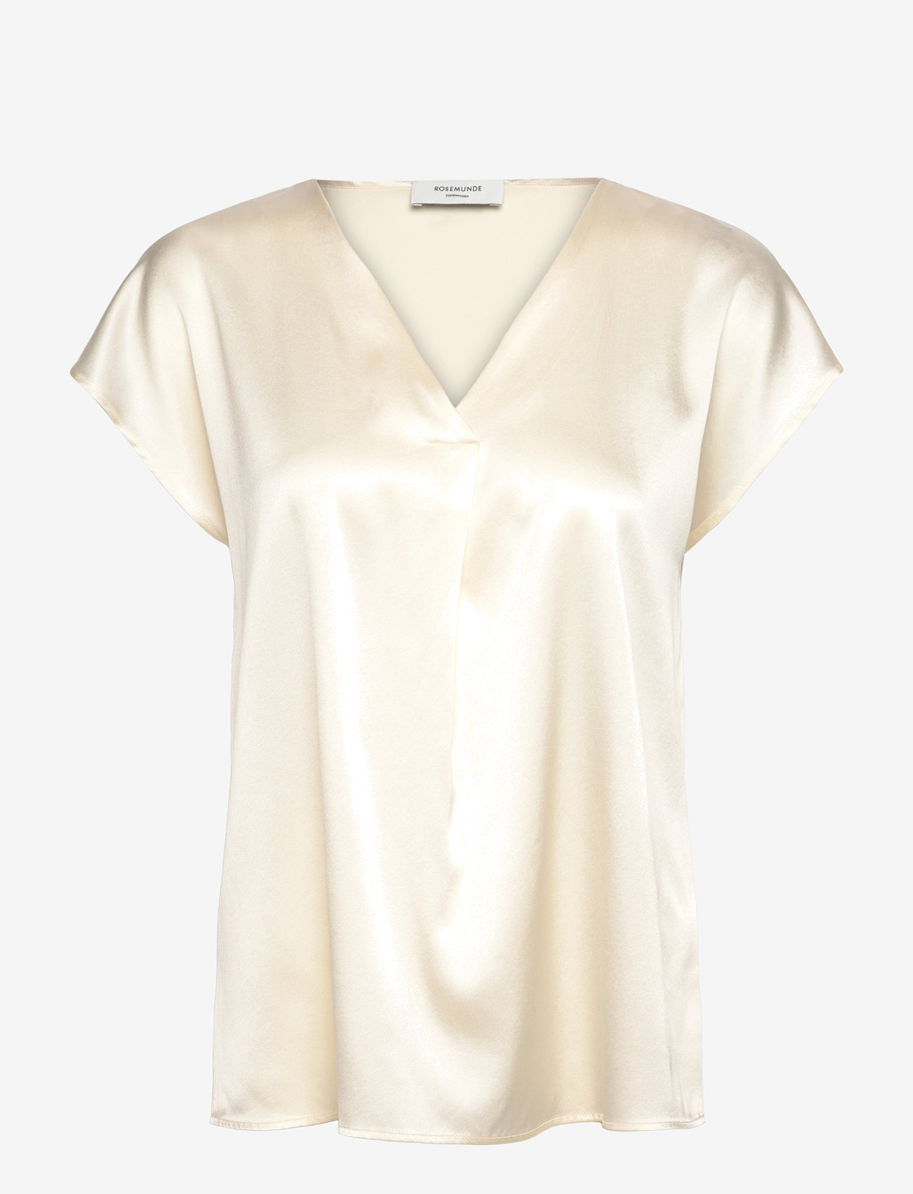 Rosemunde - RWJade Silk SS Blouse - ivory - 0