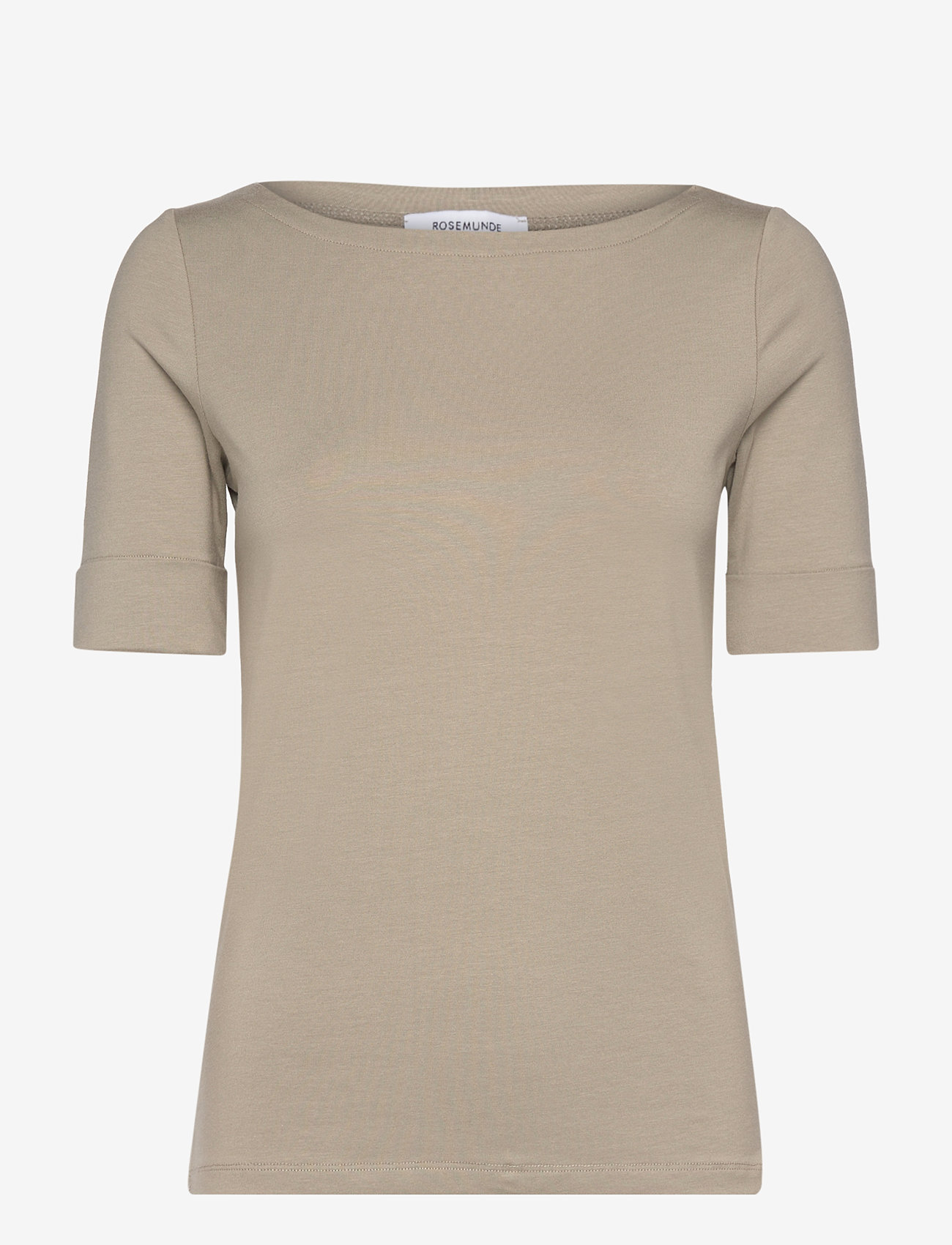 Rosemunde - RWNanna 2/4 Boatneck T-shirt - t-shirts - laurel oak - 0