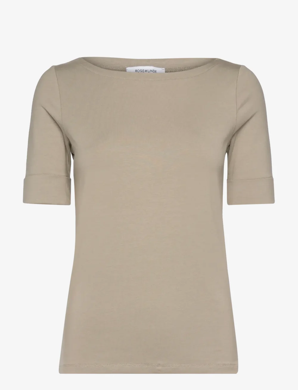 Rosemunde - RWNanna 2/4 Boatneck T-shirt - t-shirts - laurel oak - 0