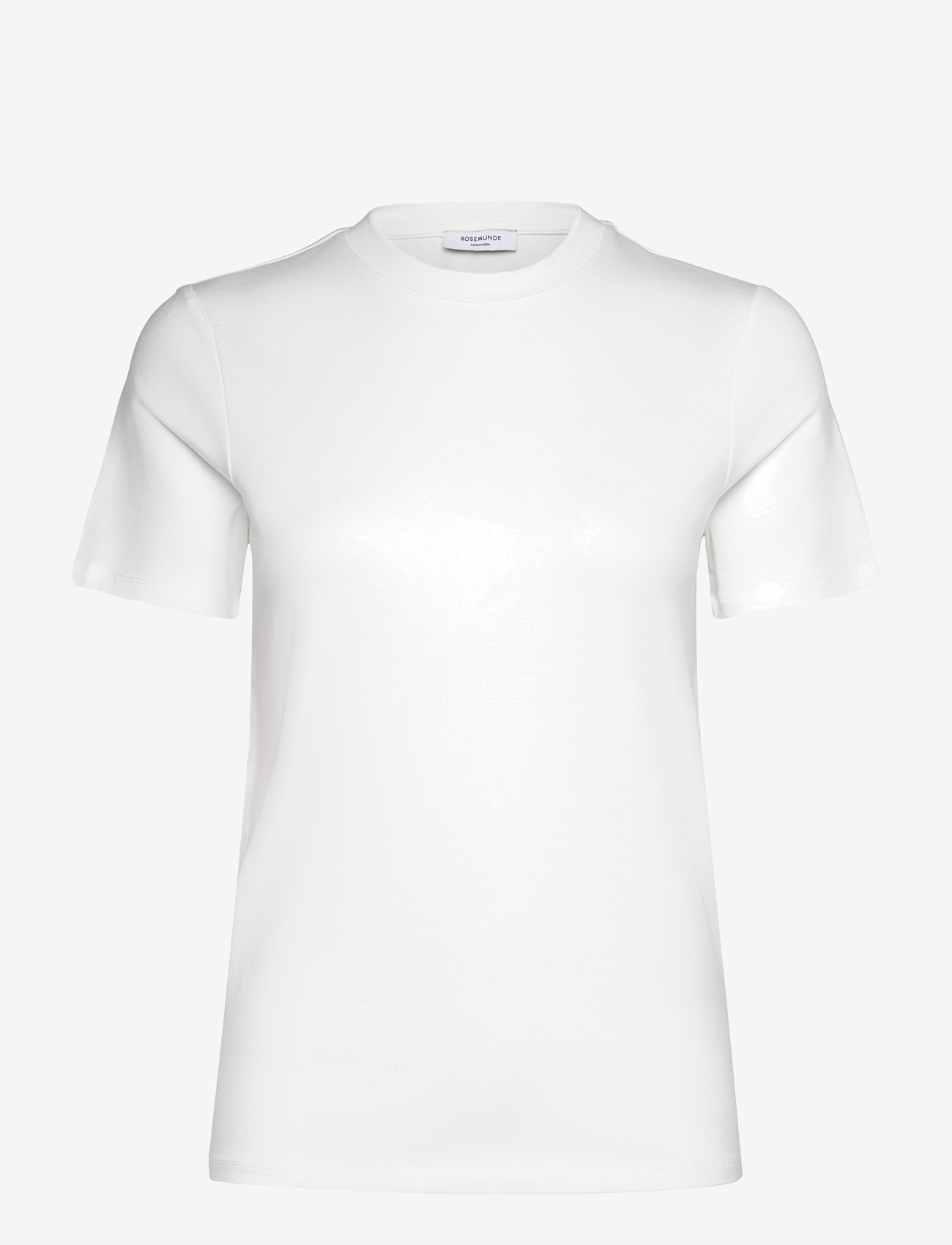 Rosemunde - RWNanna SS T-shirt - marškinėliai - new white - 0