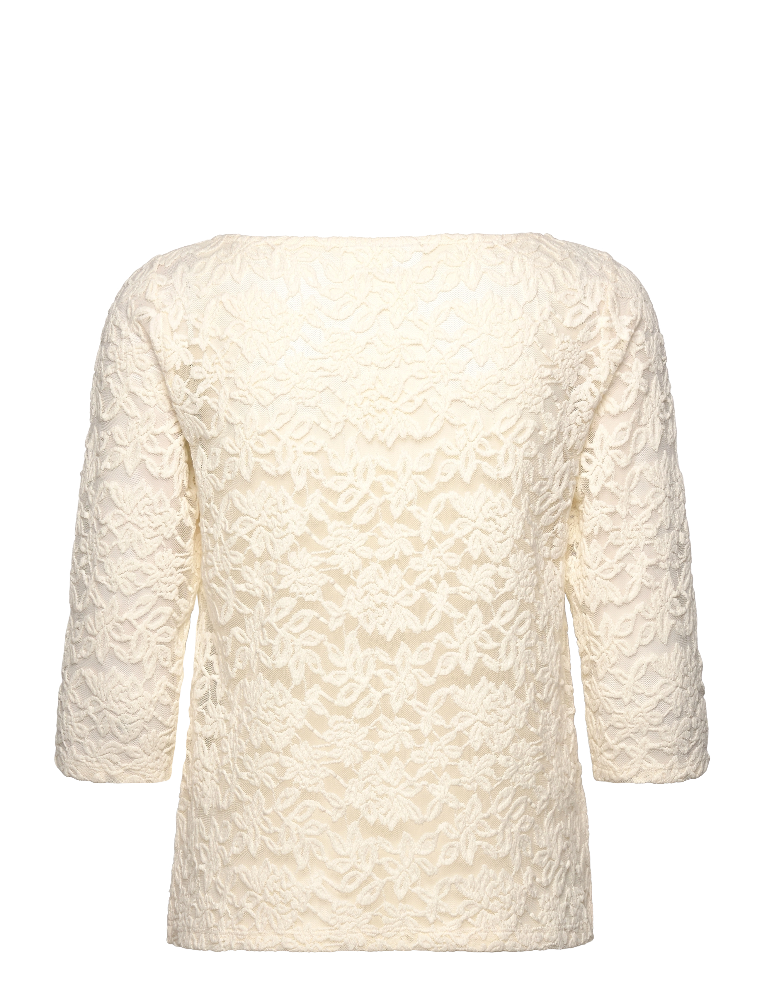 Rosemunde - RWDelicia 2/4 Boatneck T-shirt - cloud dancer - 1