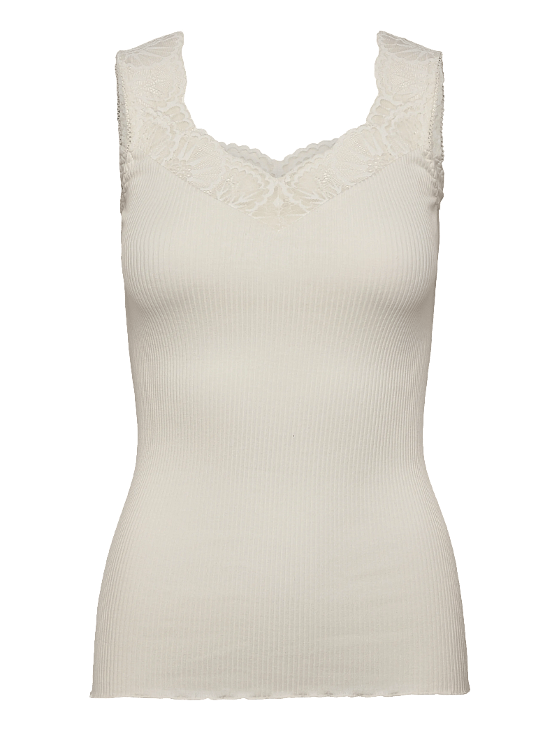 Rosemunde - RWBeatha SL Lace Top - hihattomat topit - ivory - 1