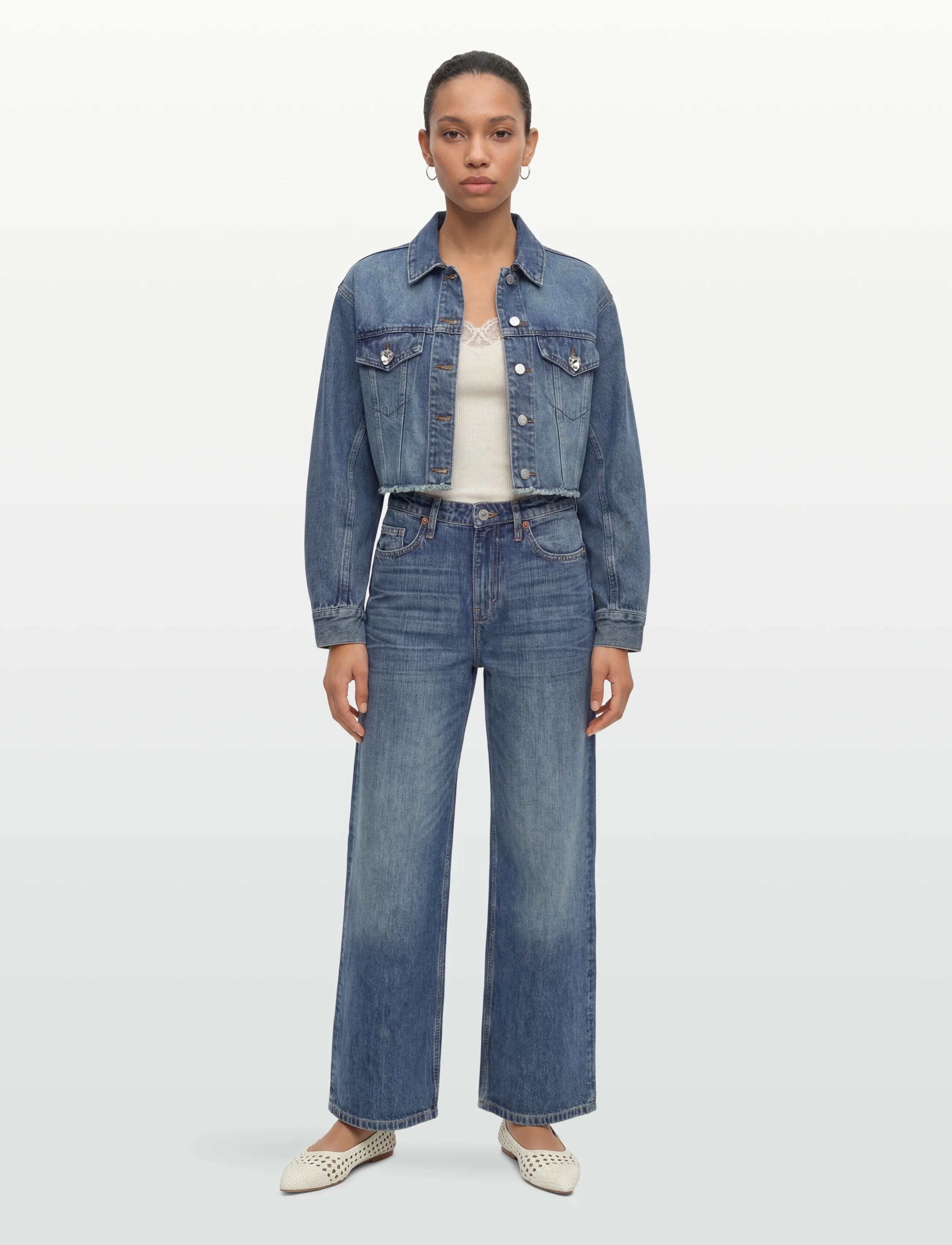 Rosemunde RWBeatha SL Lace Top - Tanktops - IVORY / cream