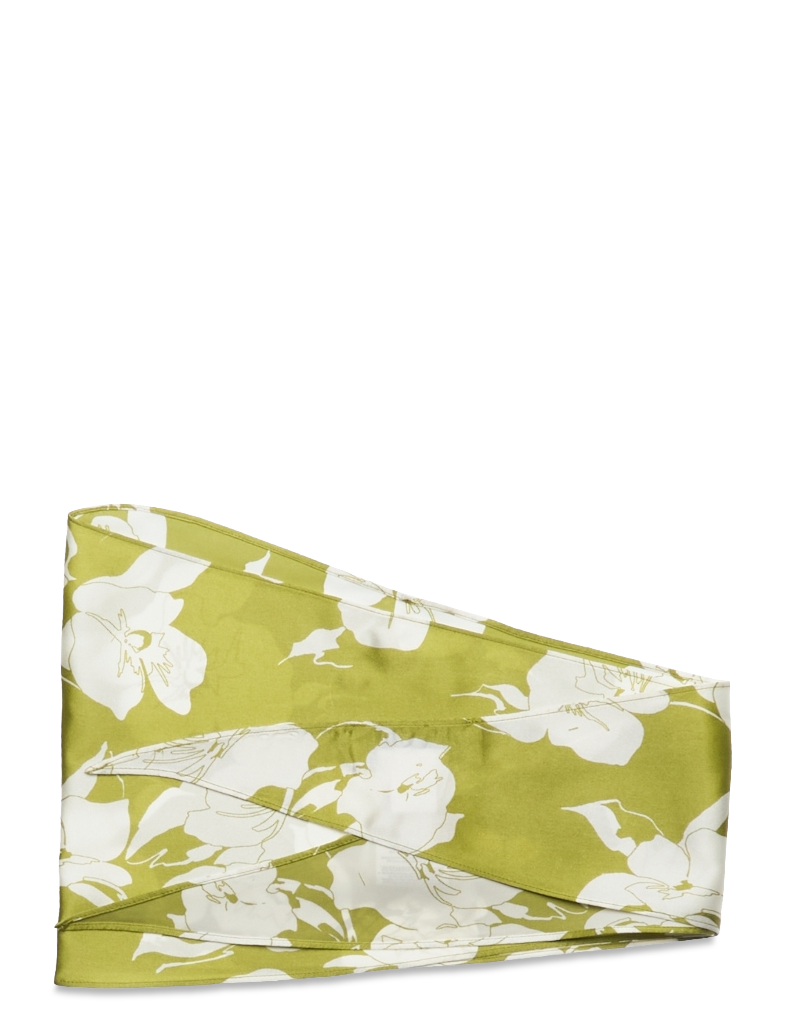 Rosemunde - RHJoan Diamond scarf - flower moss print - 1