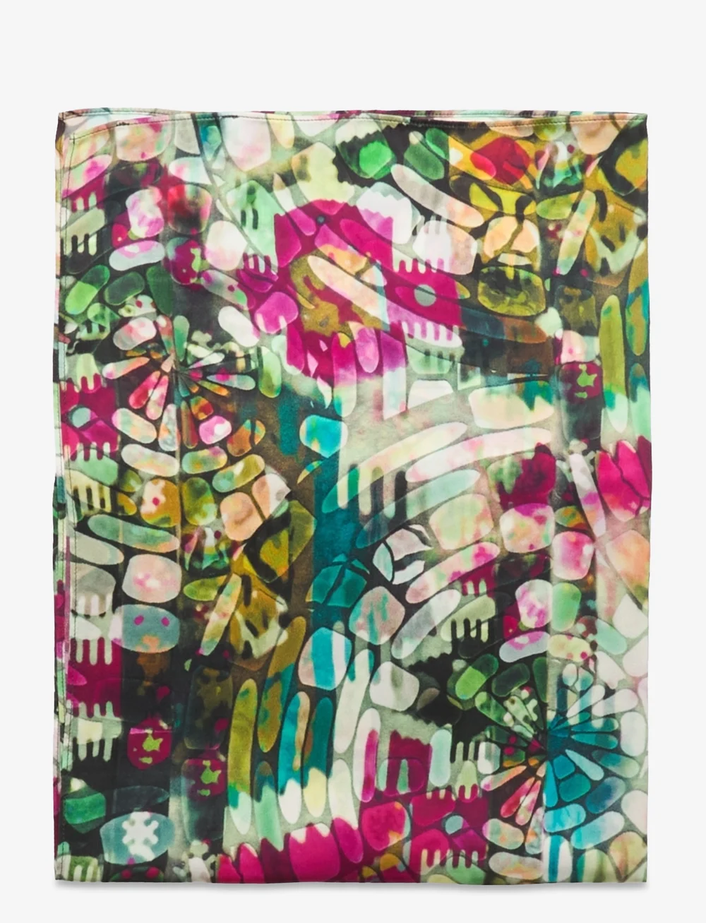 Rosemunde - RHJoan Sqaure Scarf - tynde tørklæder - jungle flowers print - 1