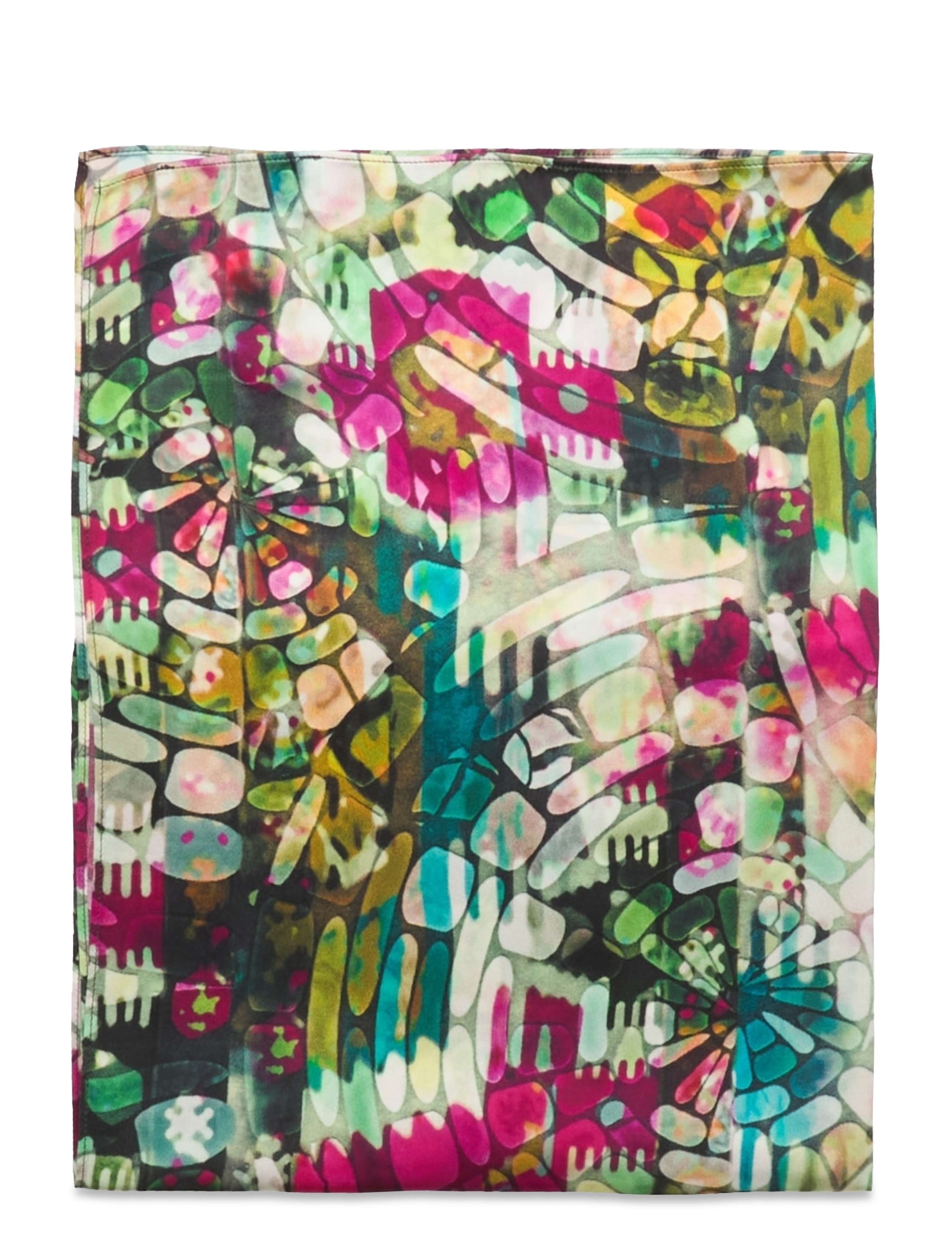 Rosemunde - RHJoan Square Scarf - jungle flowers print - 1