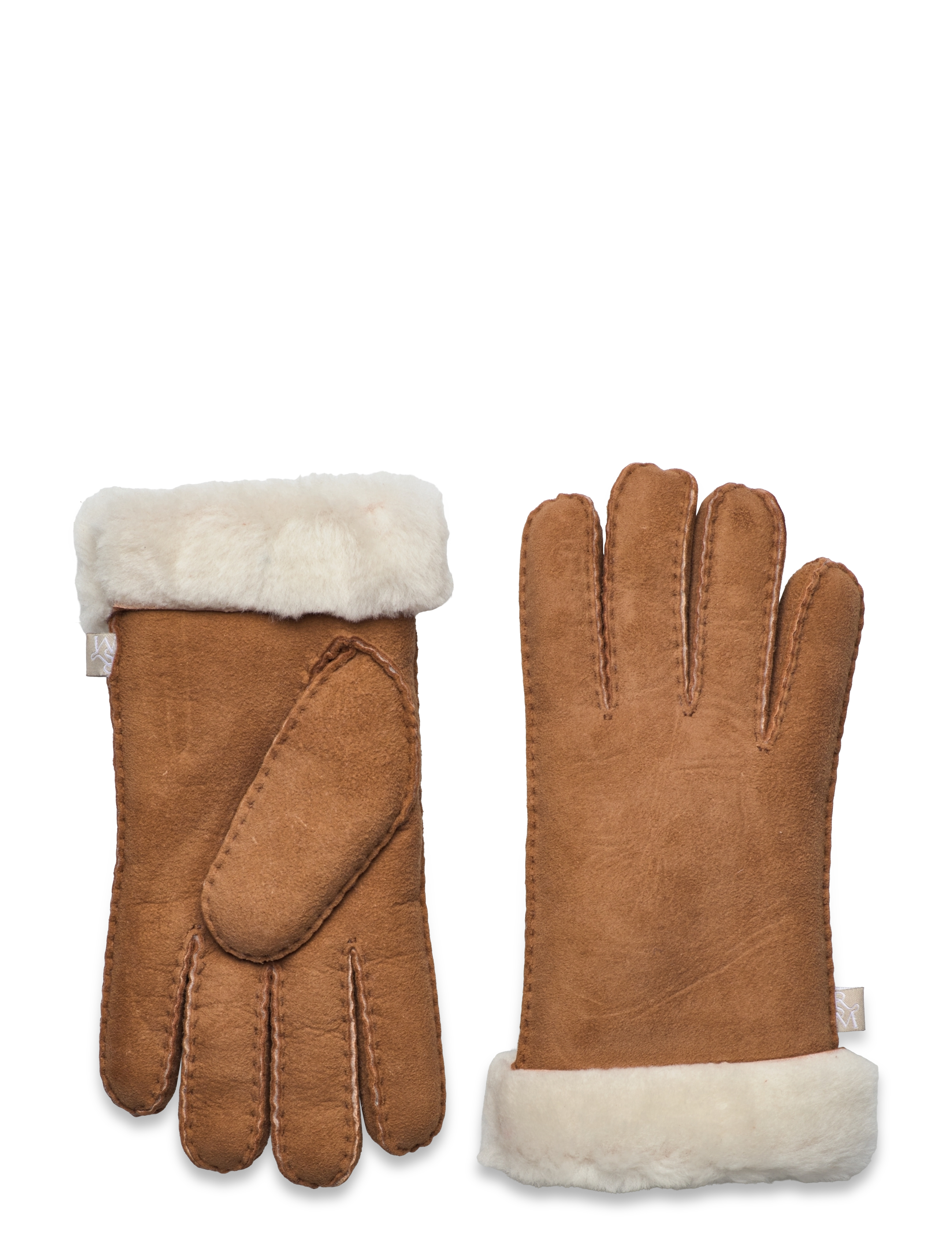 Rosemunde RHSydney Shearling Gloves - Transitional Layering - ALMOND / beige