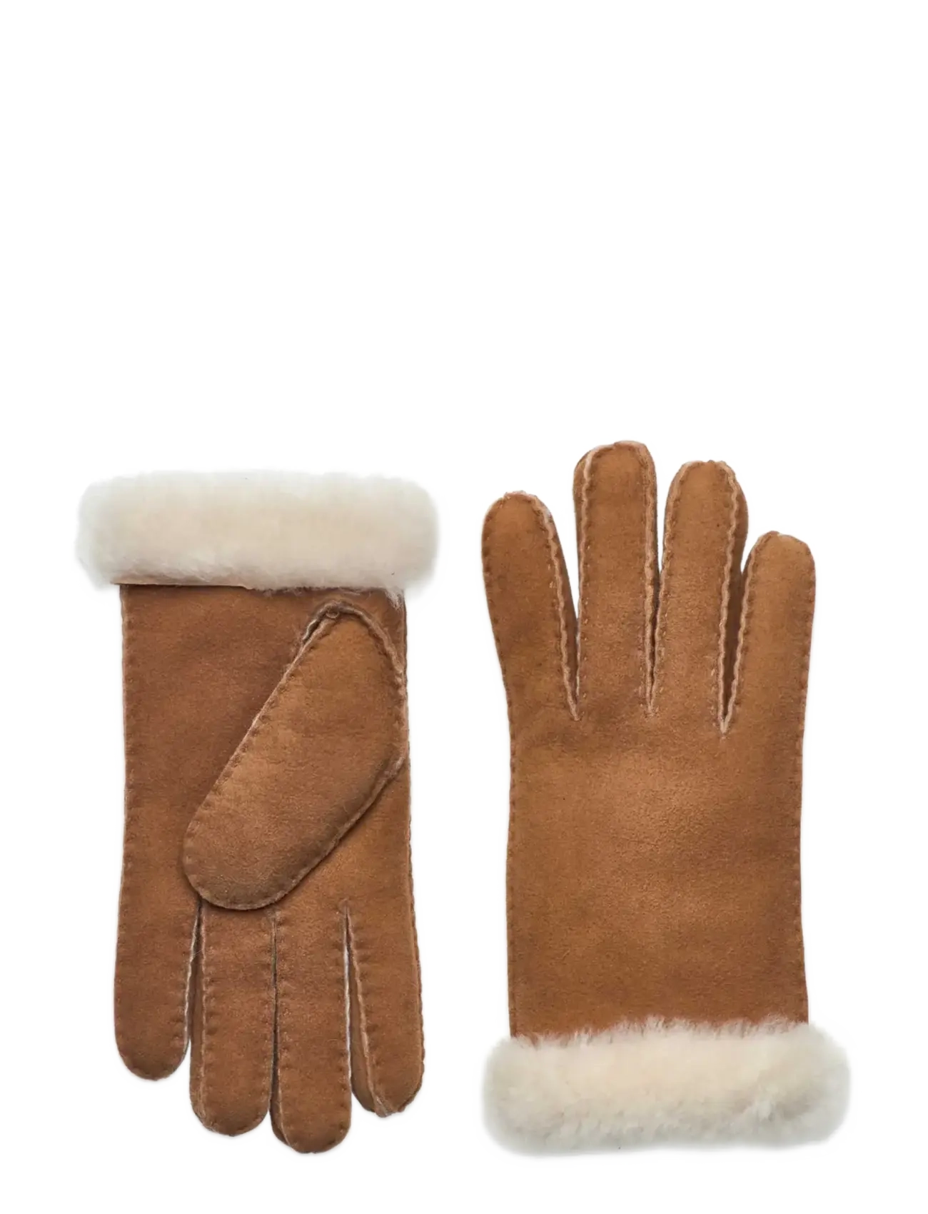 Rosemunde - RHSydney Shearling Gloves - accessoires - almond - 0