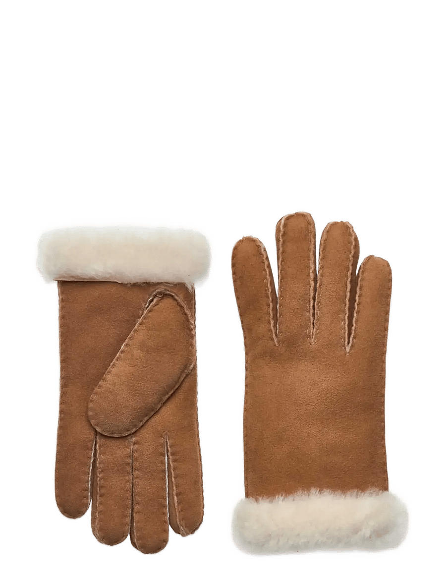 Rosemunde - RHSydney Shearling Gloves - nahast kindad - almond - 0