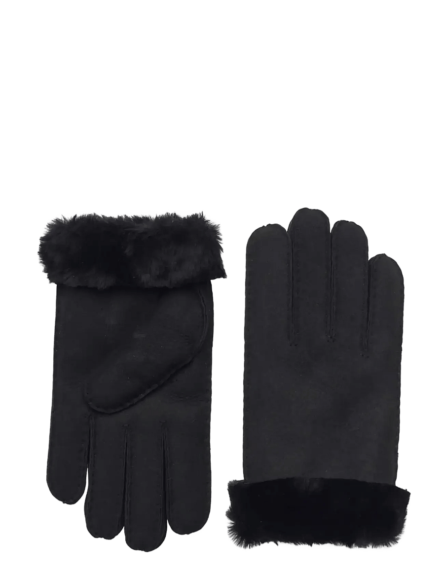 Rosemunde - RHSydney Shearling Gloves - lederhandschuhe - black - 0