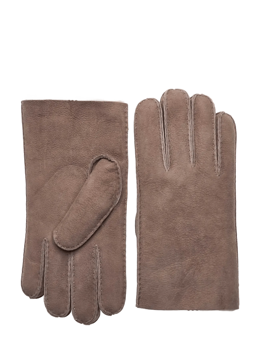 Rosemunde - RHSydney Shearling Gloves - nahast kindad - elk brown - 0