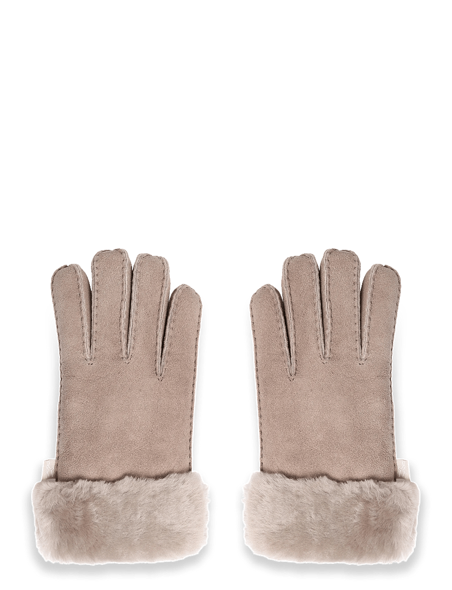 Rosemunde - RHSydney Shearling Gloves - læderhandsker - elk brown - 0