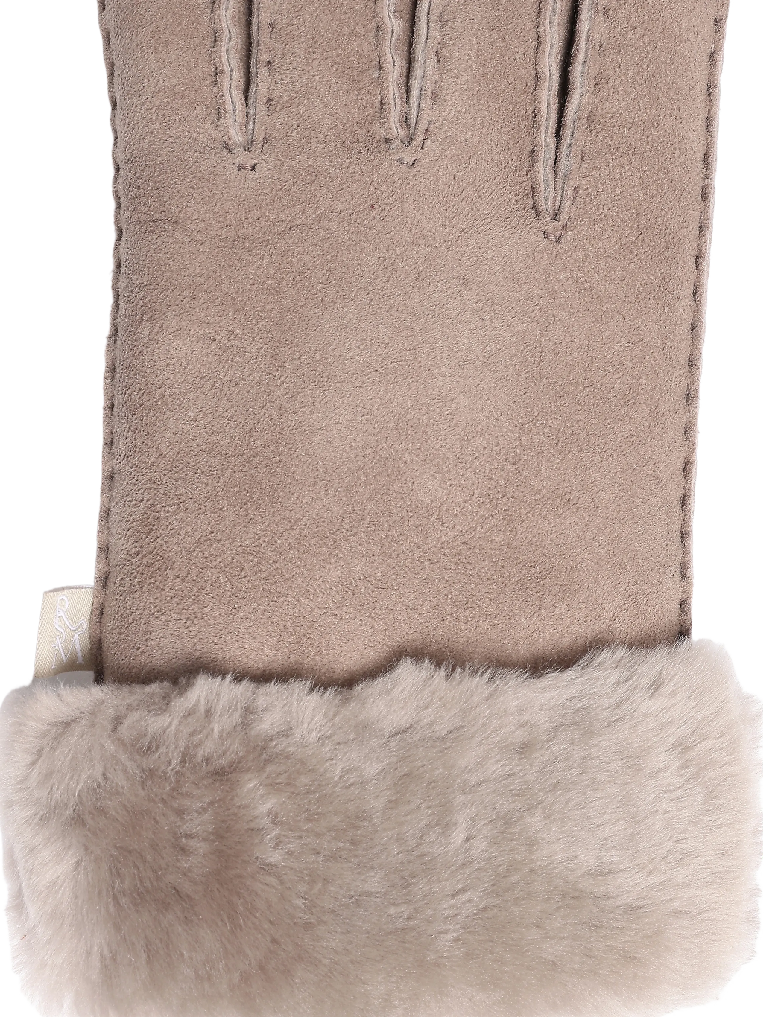 Rosemunde - RHSydney Shearling Gloves - accessories - elk brown - 2