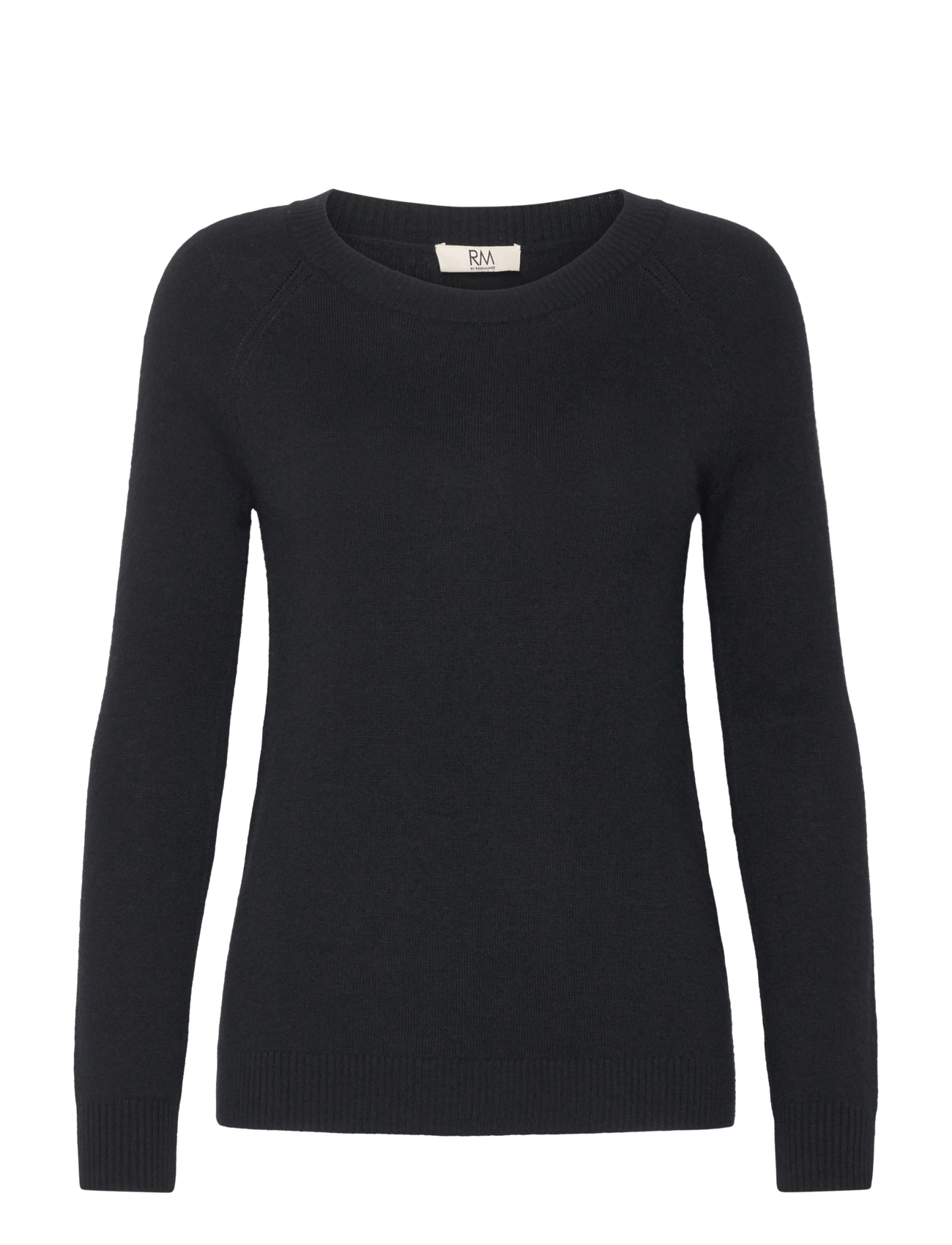 ROSEMUNDE Rmwsofia Wolle Crew-Neck Knit Schwarz - S - Damen