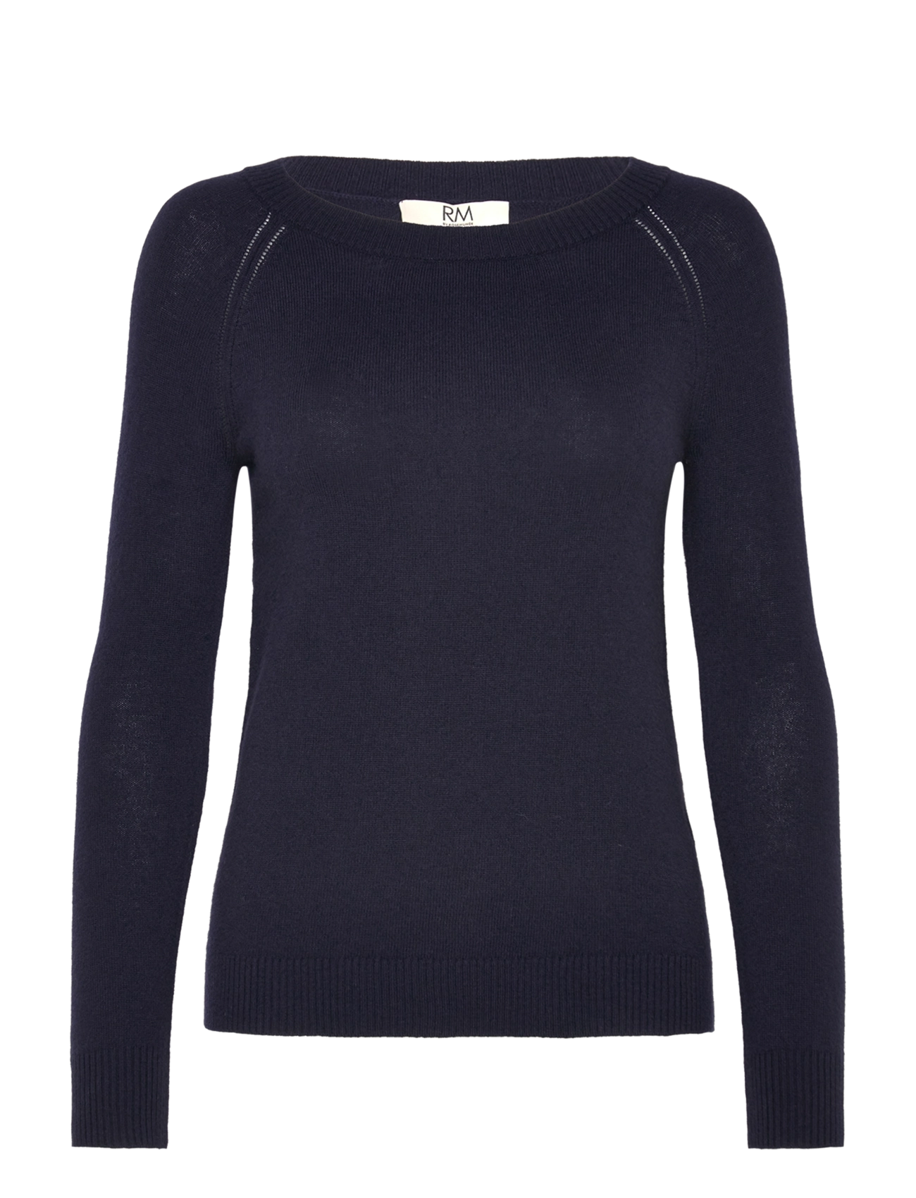 Rosemunde RMWSofia wool crew-neck knit - Strickmode - NAVY / navy