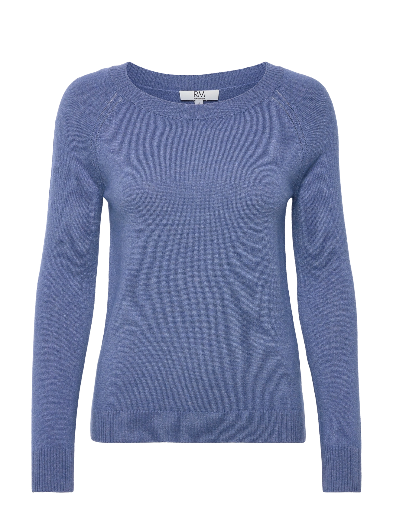 ROSEMUNDE Rmwsofia Wolle Crew-Neck Knit Blau - S - Damen