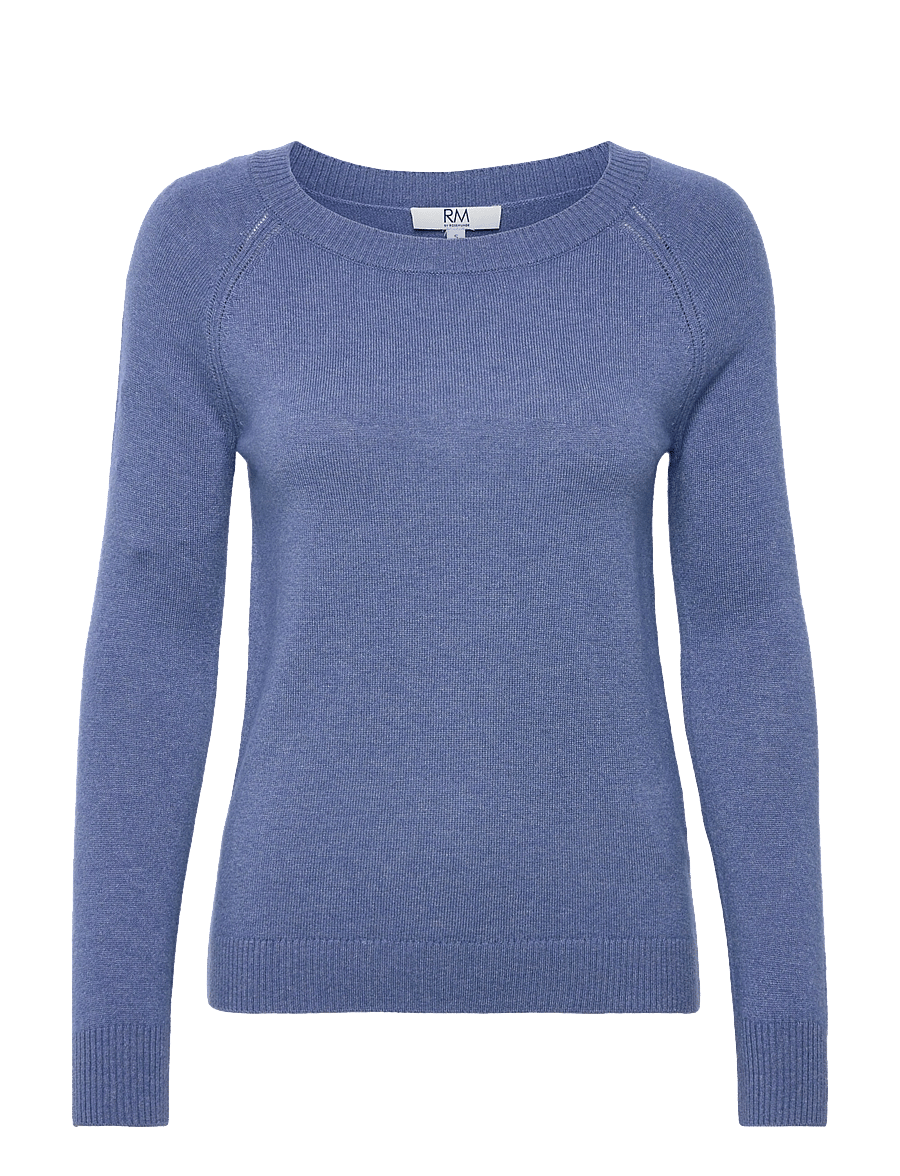 Rosemunde - RMWSofia wool crew-neck knit - saphire blue - 0