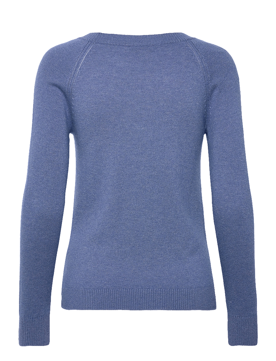 Rosemunde - RMWSofia wool crew-neck knit - kaschmir - saphire blue - 1