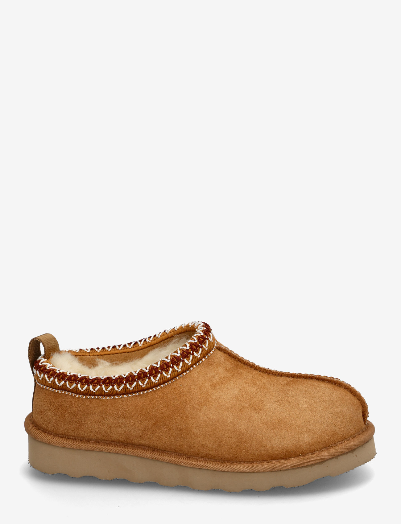 Rosemunde - RWBrisbane Shearling slippers embro - vardagsstil - almond - 2