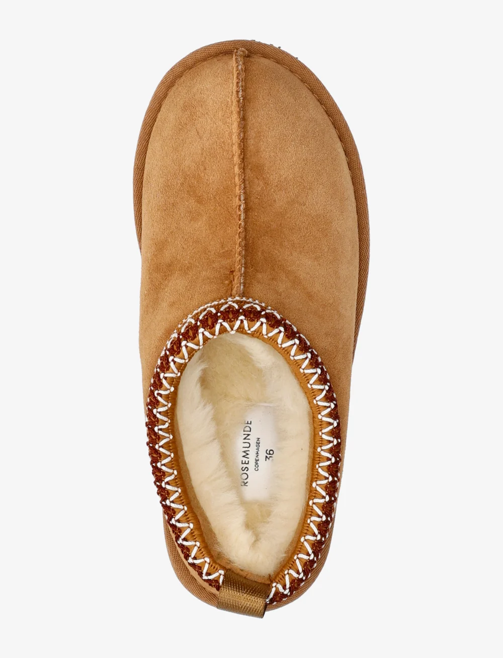 Rosemunde - RWBrisbane Shearling slippers embro - mode trends - almond - 4