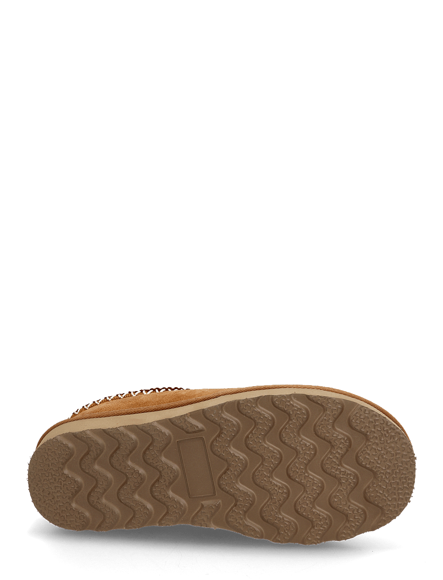 Rosemunde - RWBrisbane Shearling slippers embro - alltags-style - almond - 5
