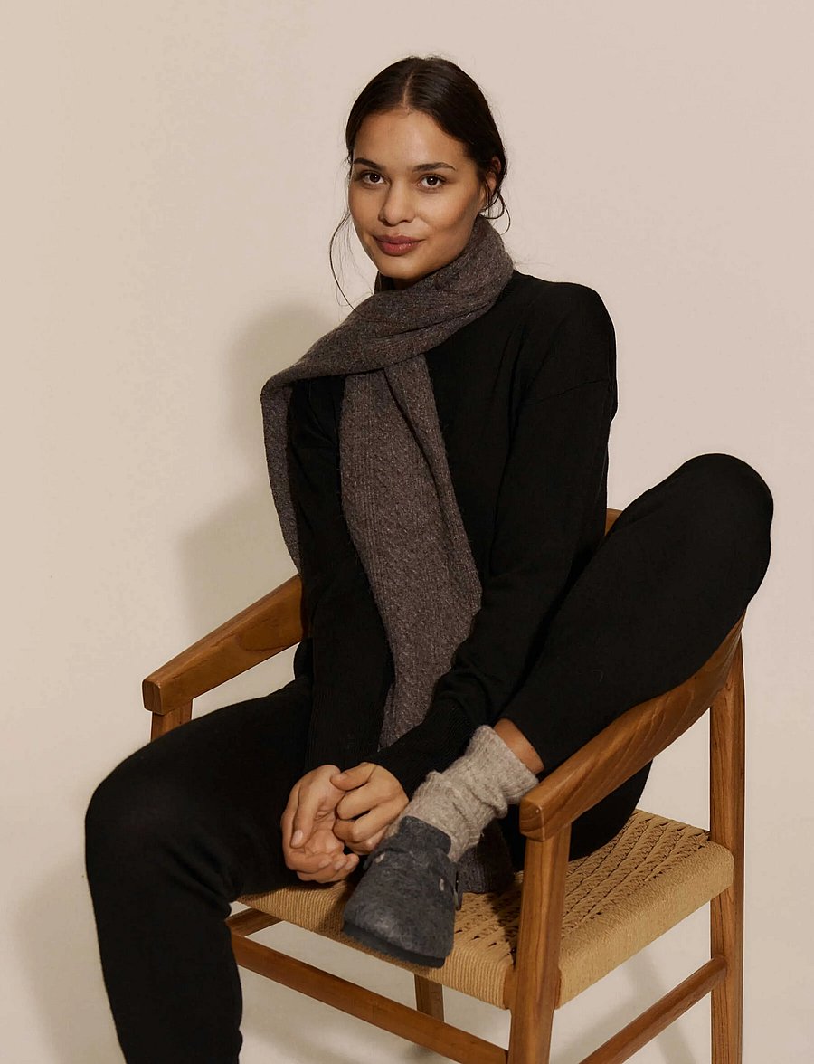 Rosemunde - RWValencia Merino Wool MW Trousers - black - 3