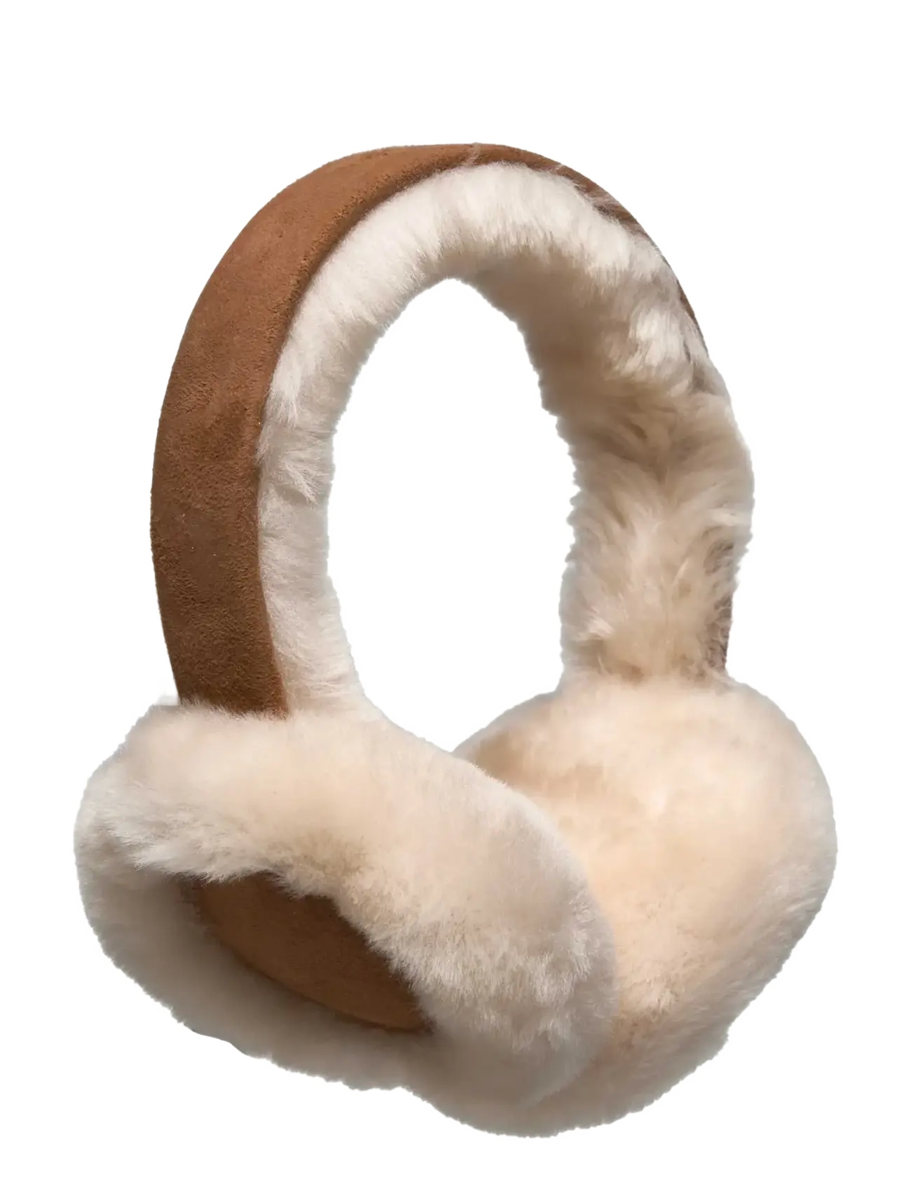 Rosemunde RHSydney Shearling Ear Warmers - Rosemunde - ALMOND / cream