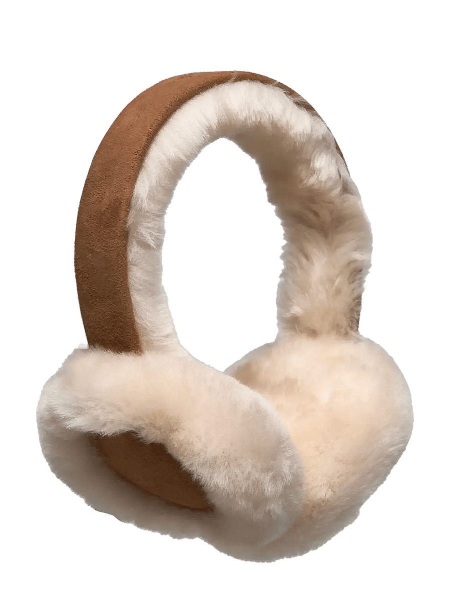 Rosemunde - RHSydney Shearling Ear Warmers - mütsid - almond - 0